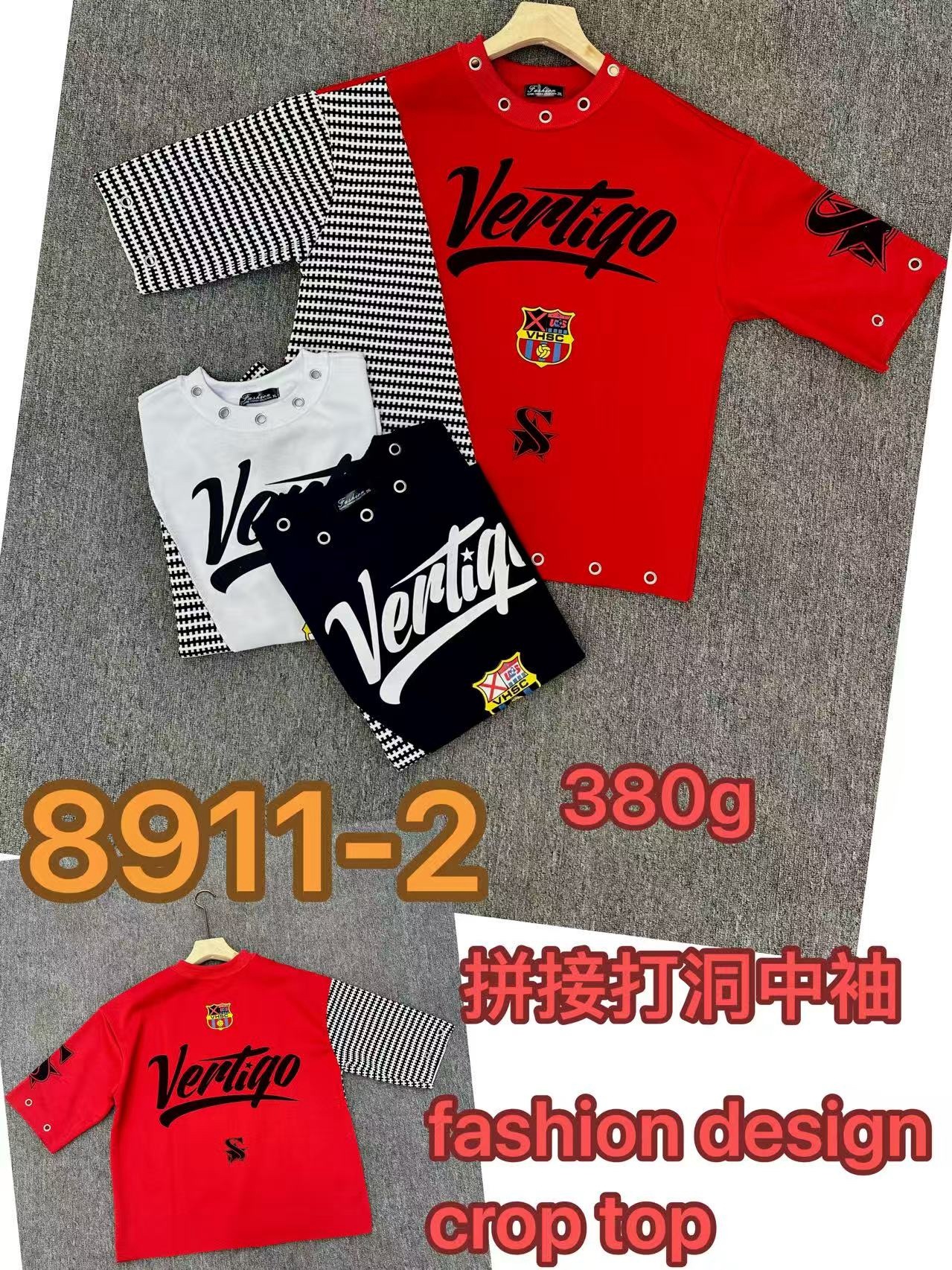 380g Pierced T-shirt 13