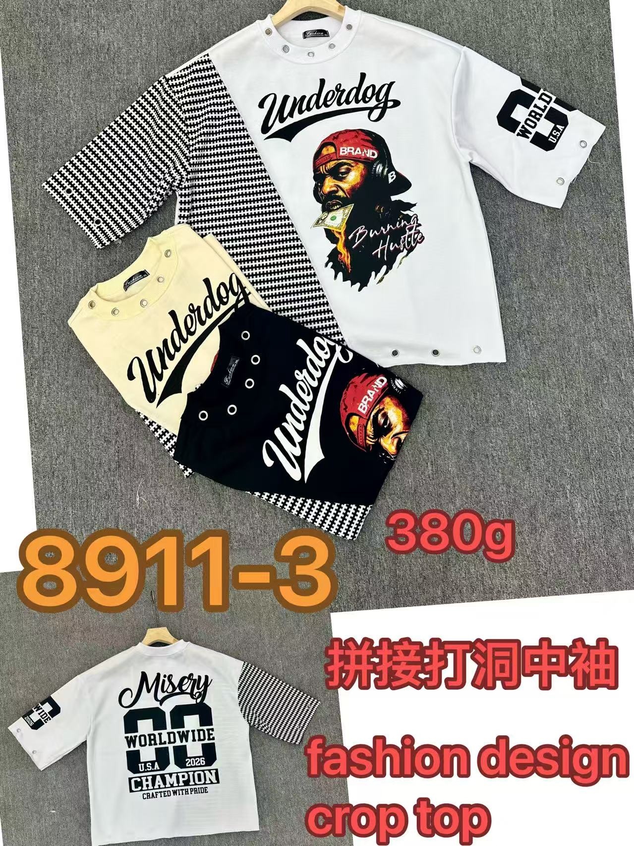 380g Pierced T-shirt 17
