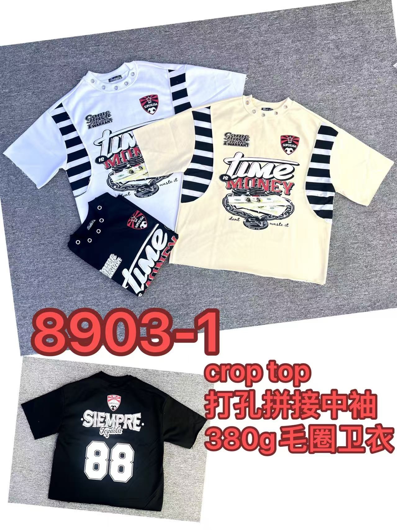 380g Pierced T-shirt 30