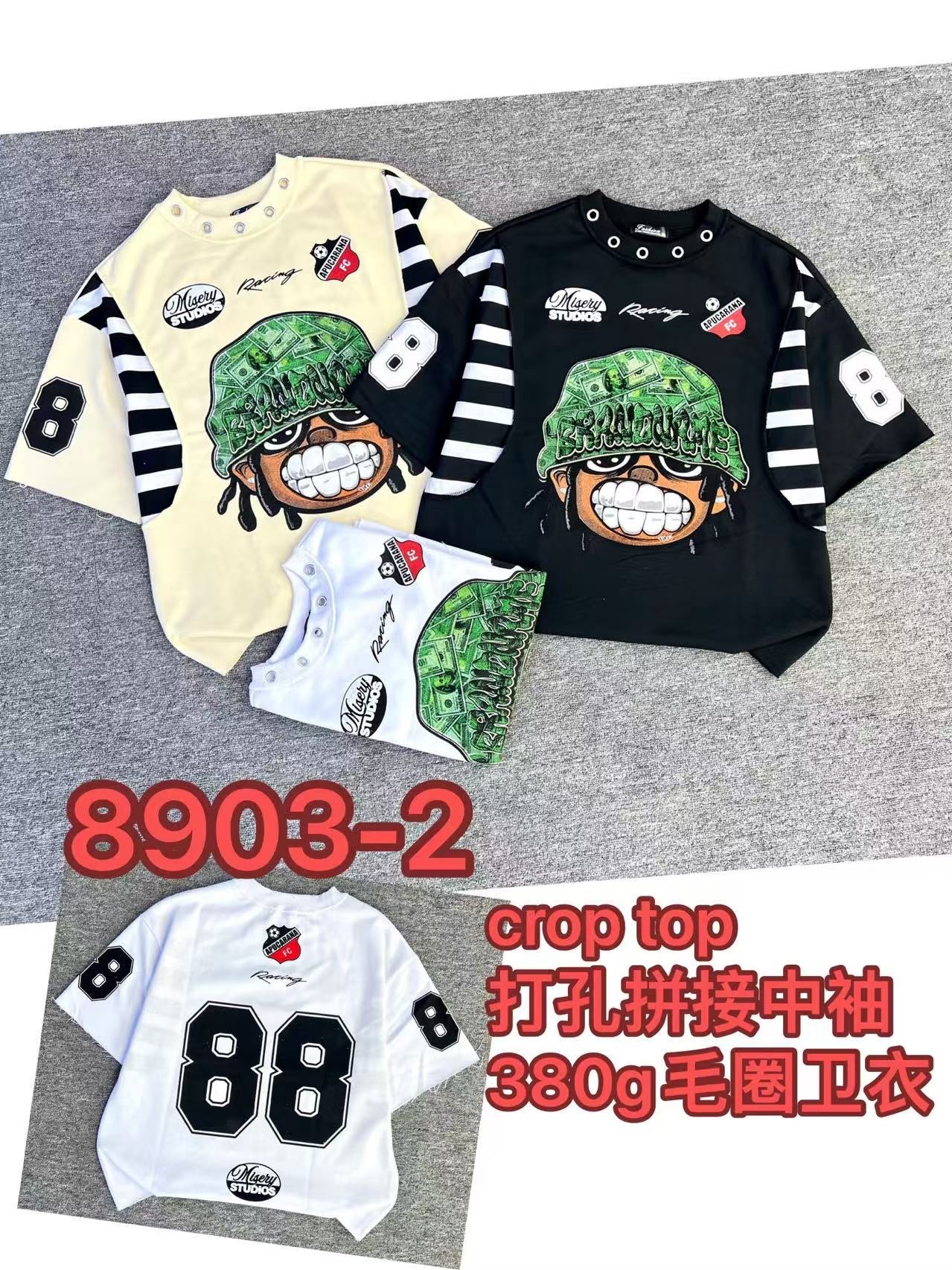 380g Pierced T-shirt 33