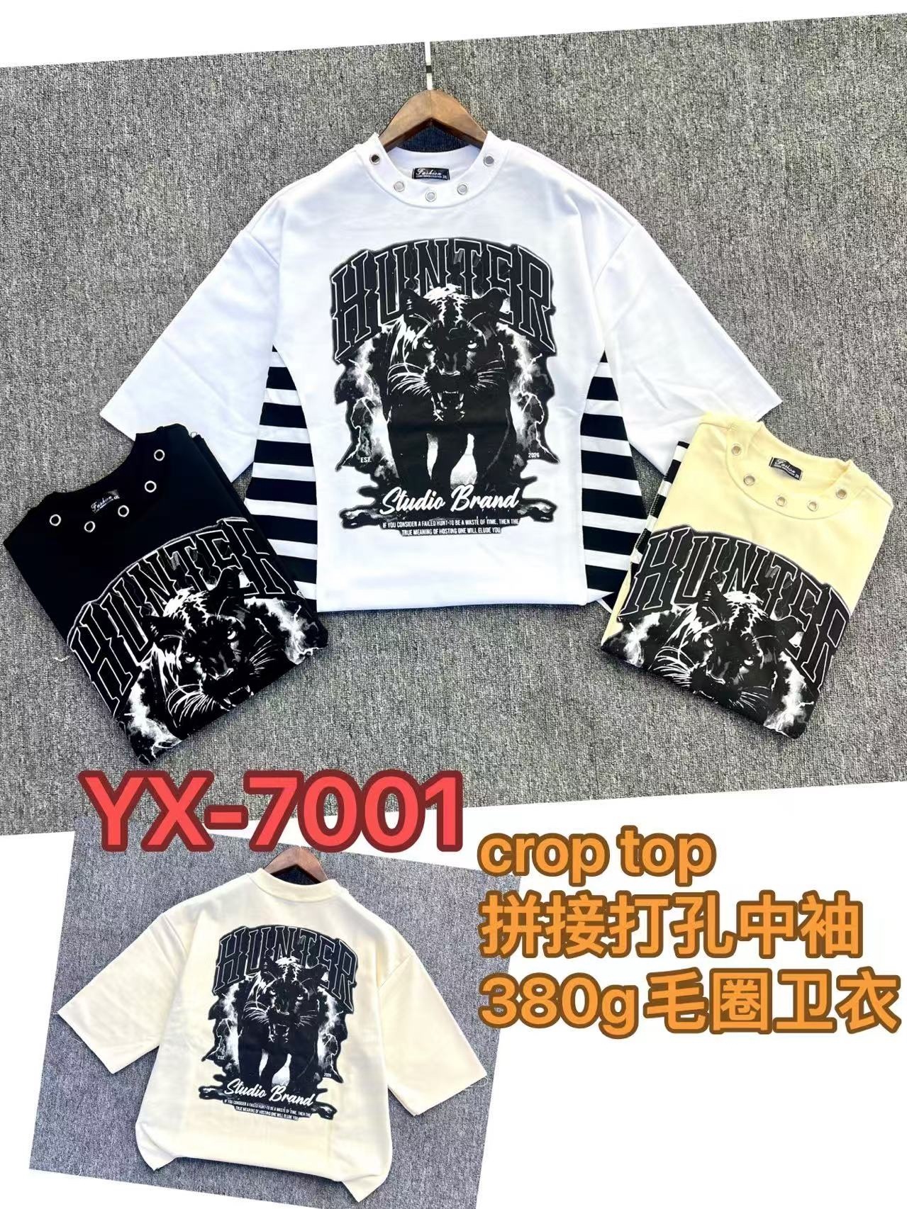 380g Pierced T-shirt 40