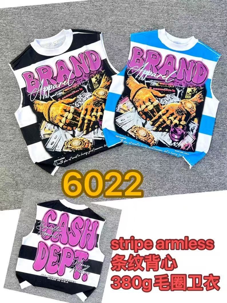 380g stripe armless 2