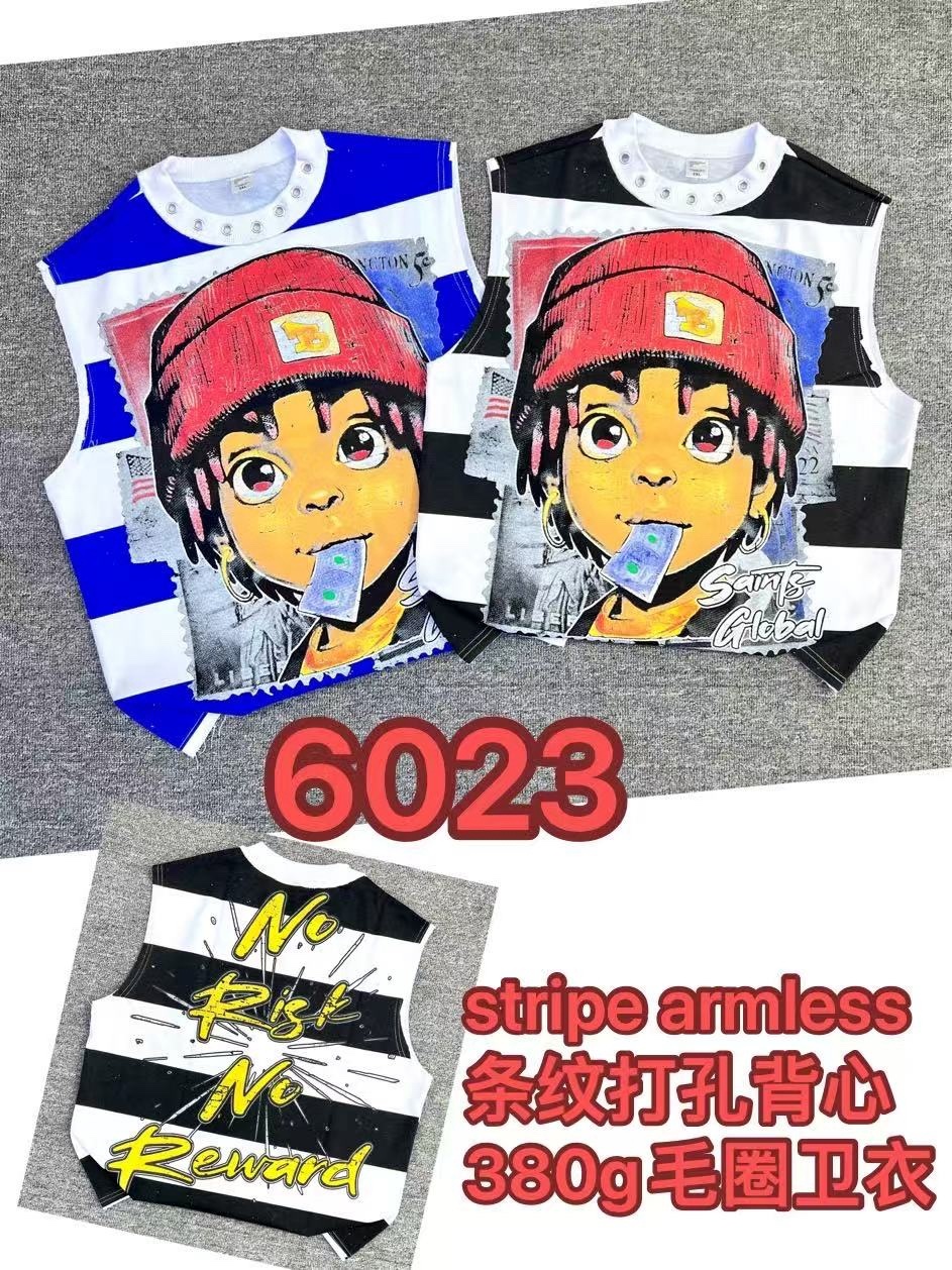 380g stripe armless 3