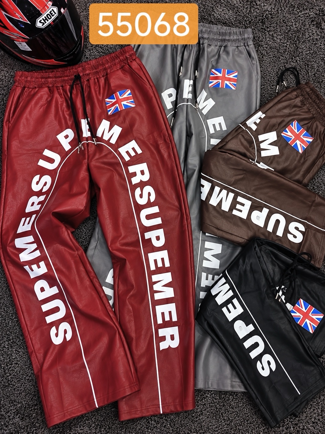 Long leather pants 2