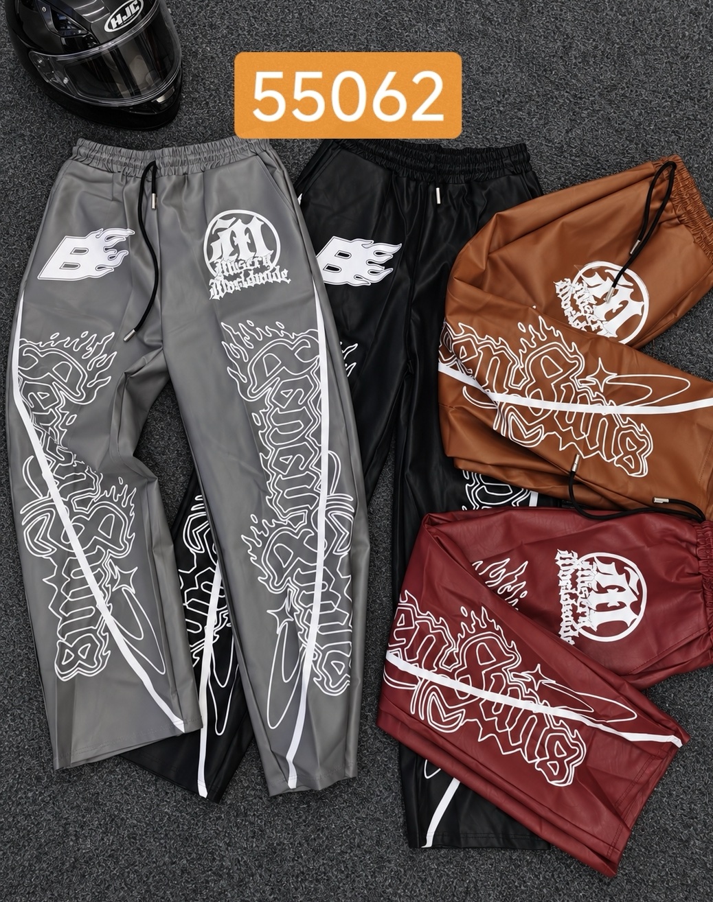 Long leather pants 4