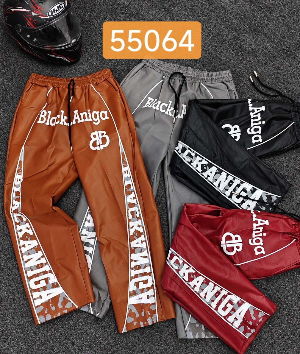 Long leather pants 5