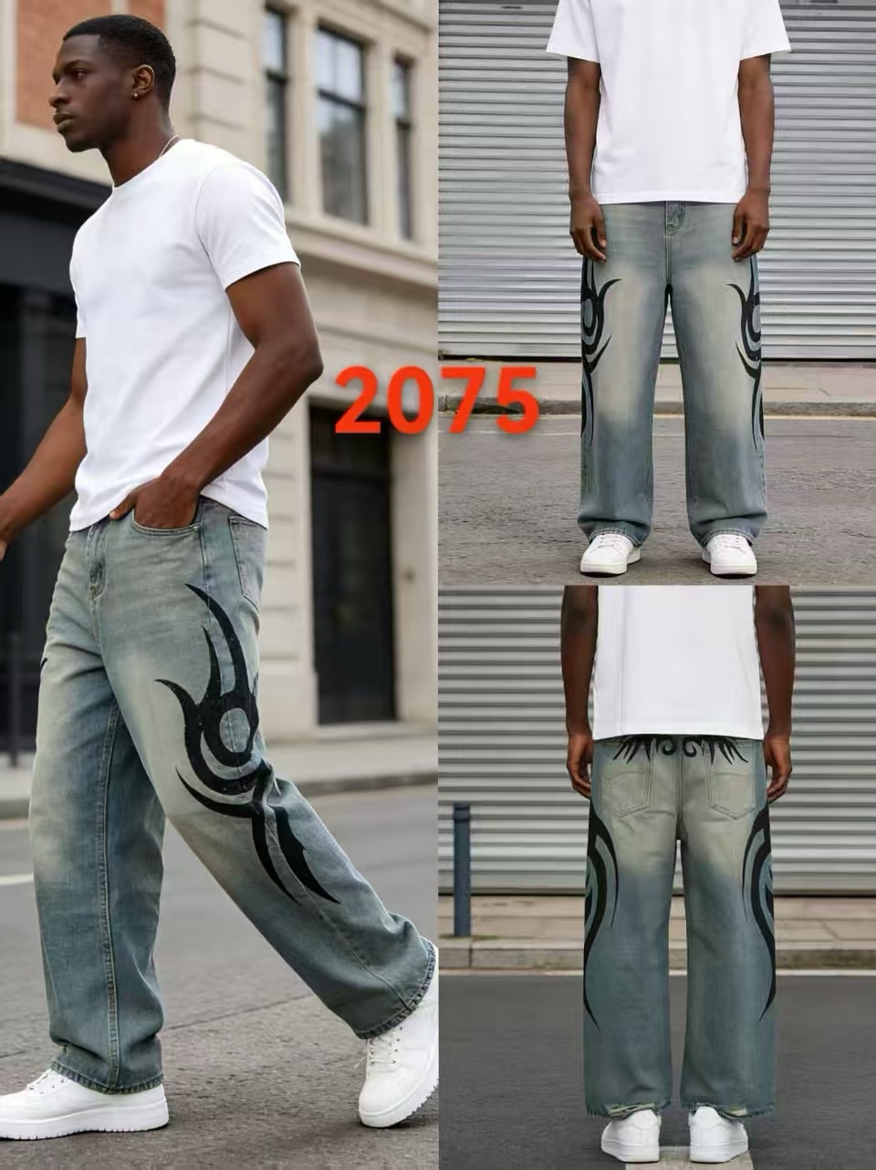 Baggy jeans#C 55