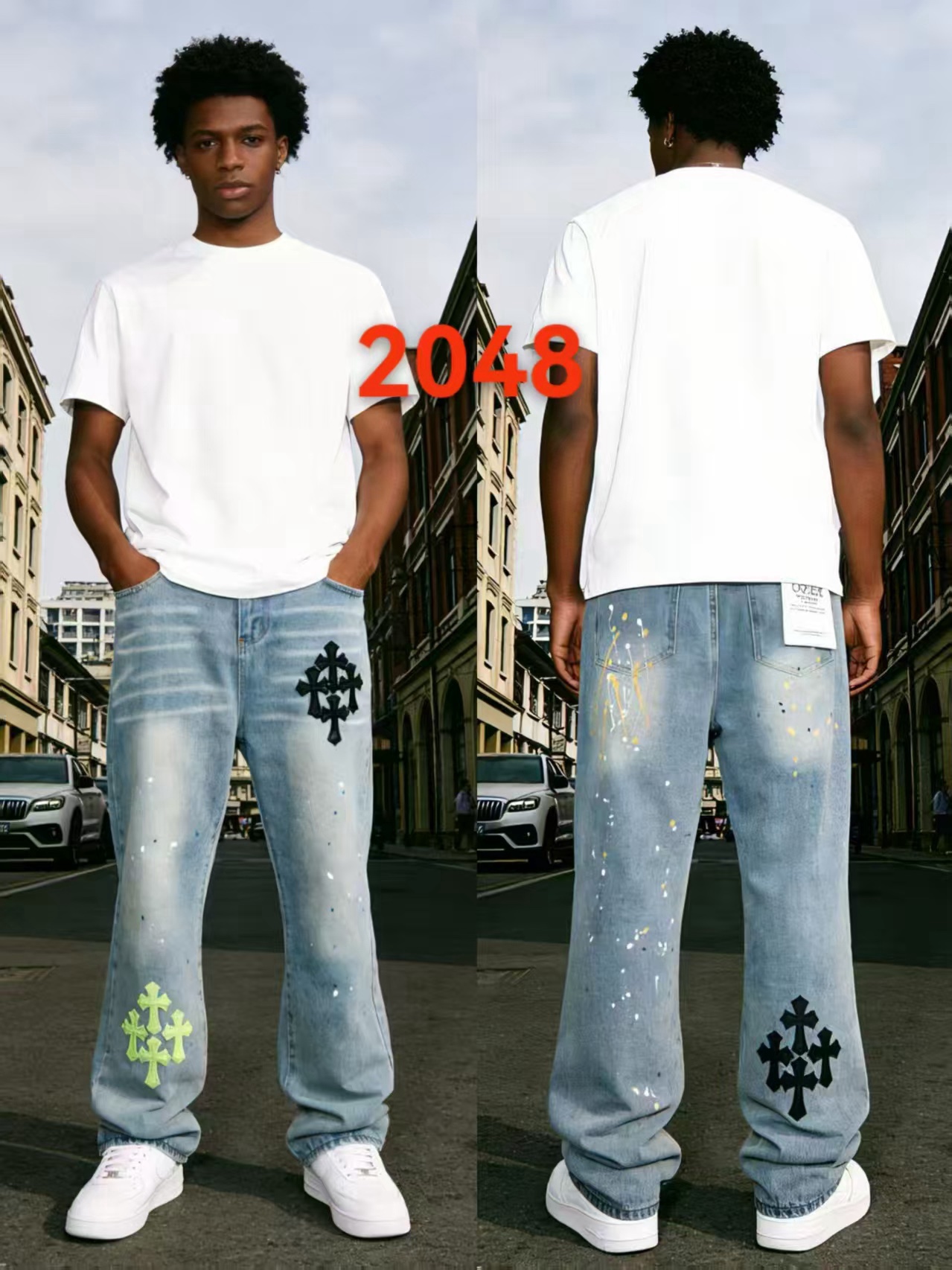 Baggy jeans#C 40
