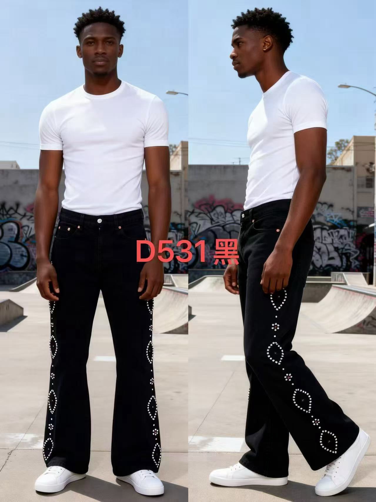 Baggy jeans#D 43