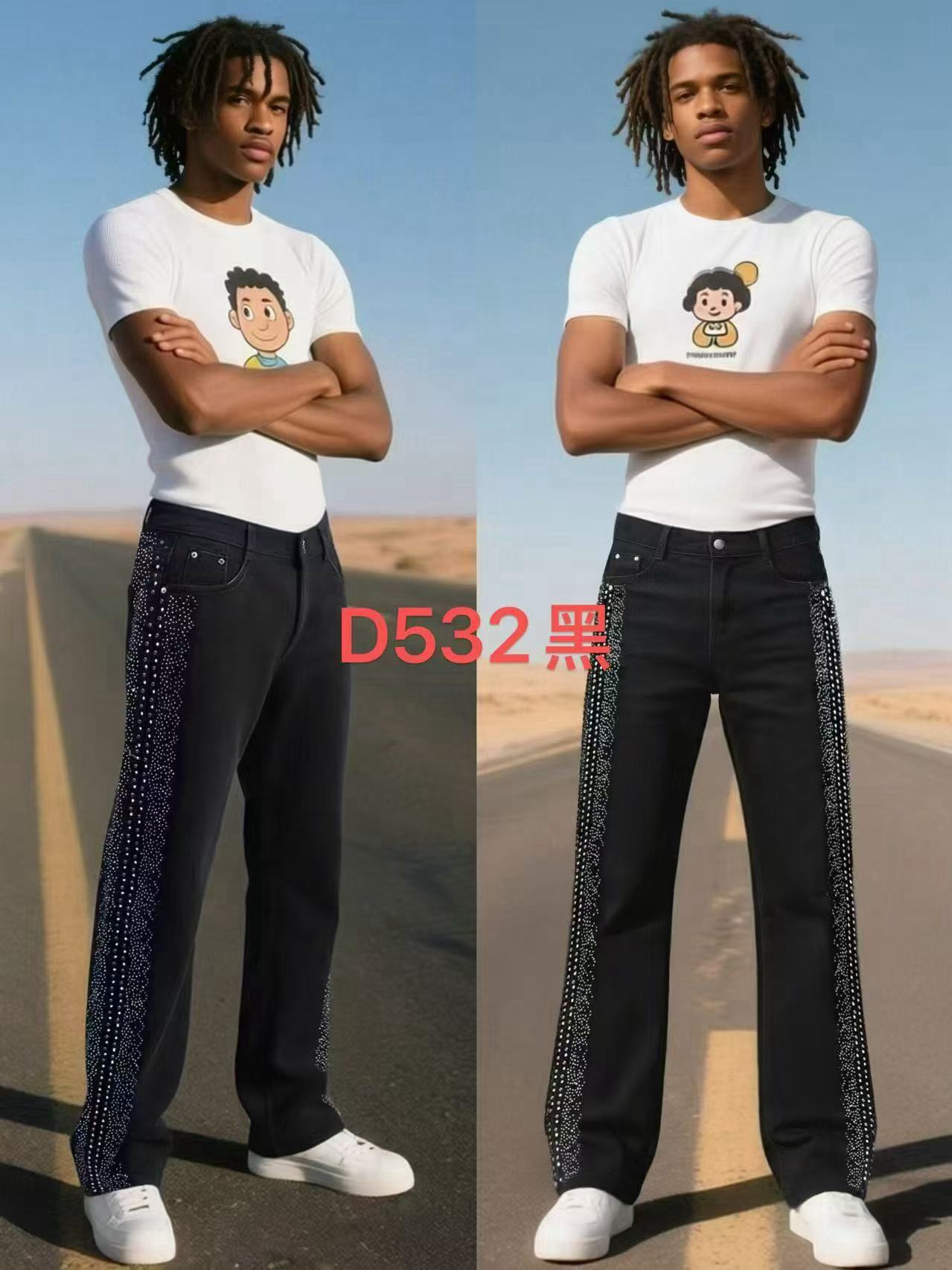 Baggy jeans#D 41