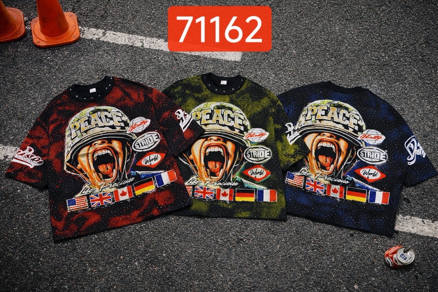380g stone half sleeves 47