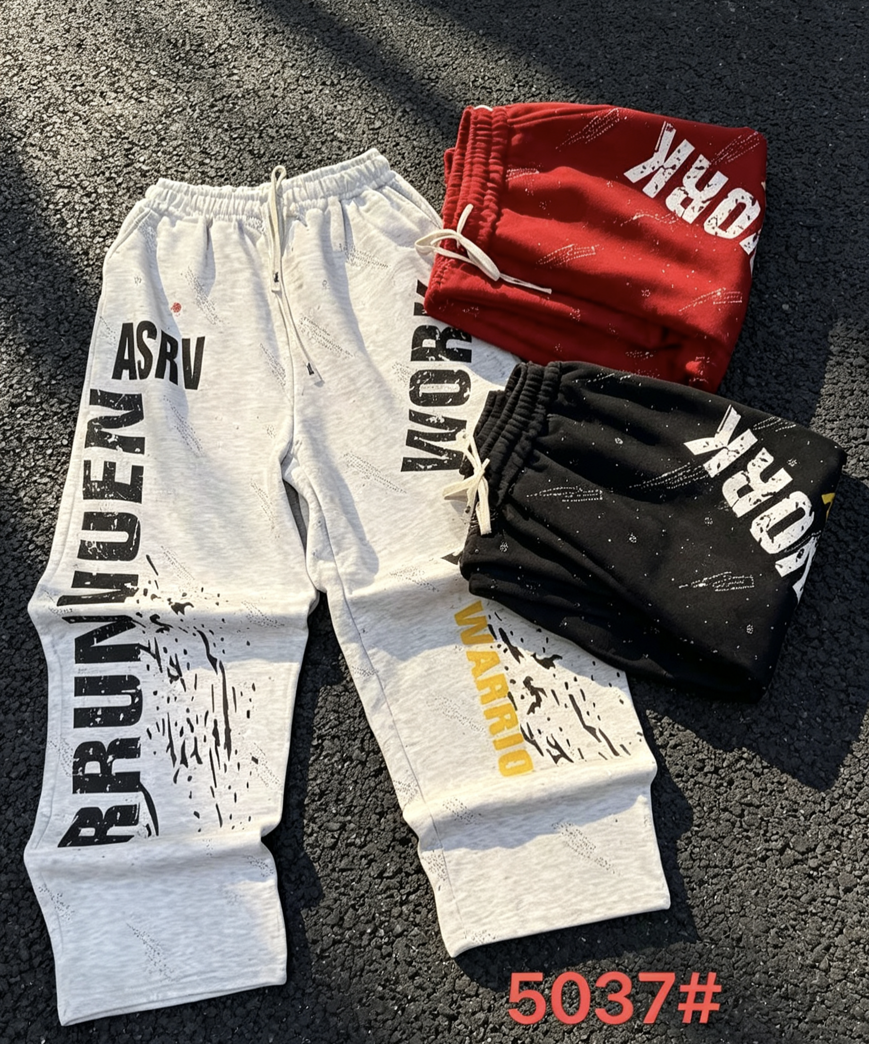 Stone wool jogger 12