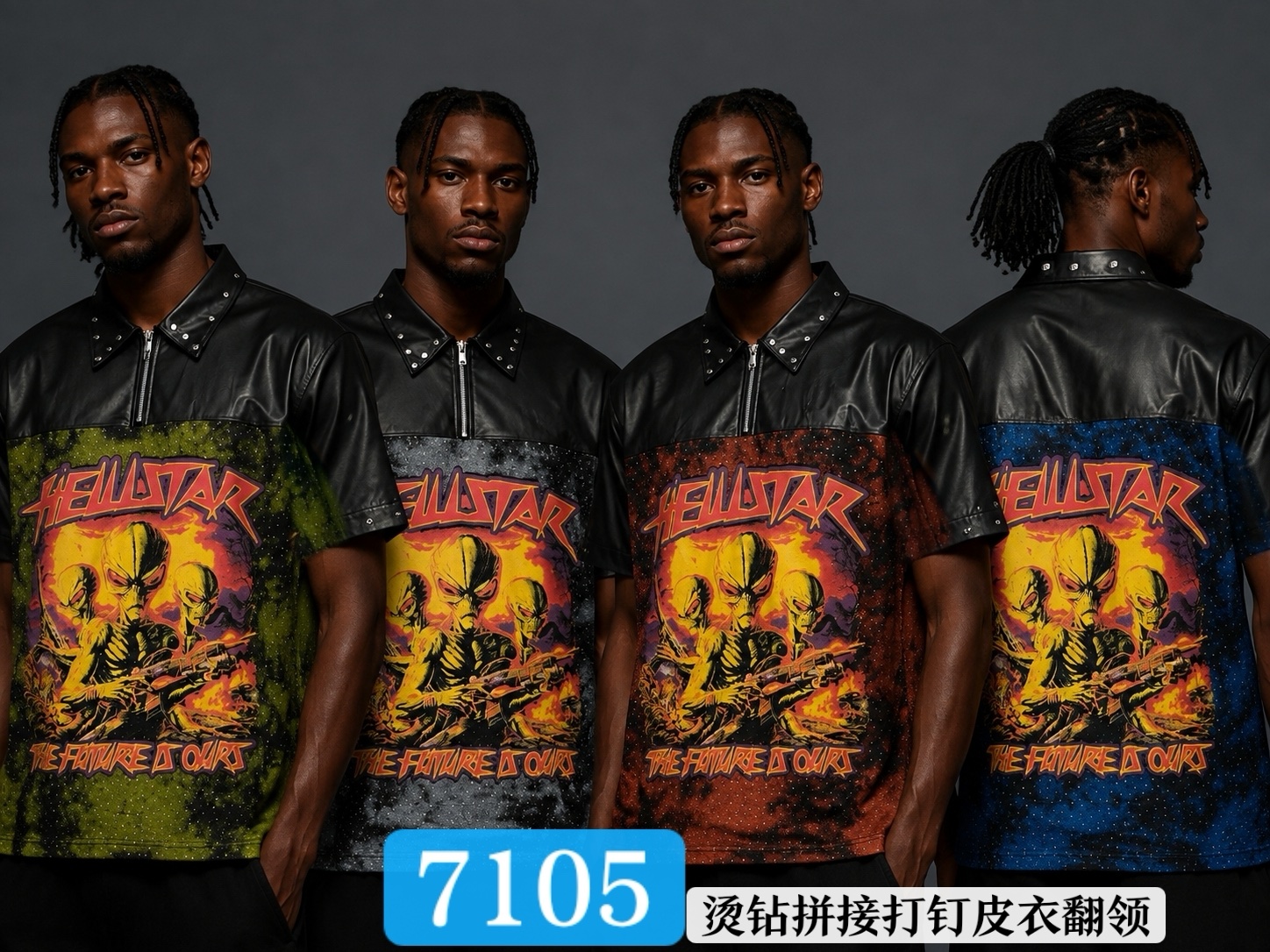 Leather&stone T-shirt 3
