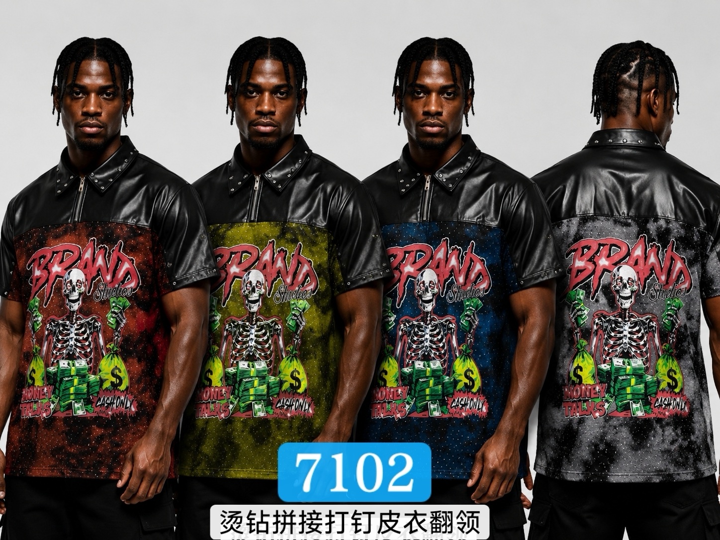 Leather&stone T-shirt 4