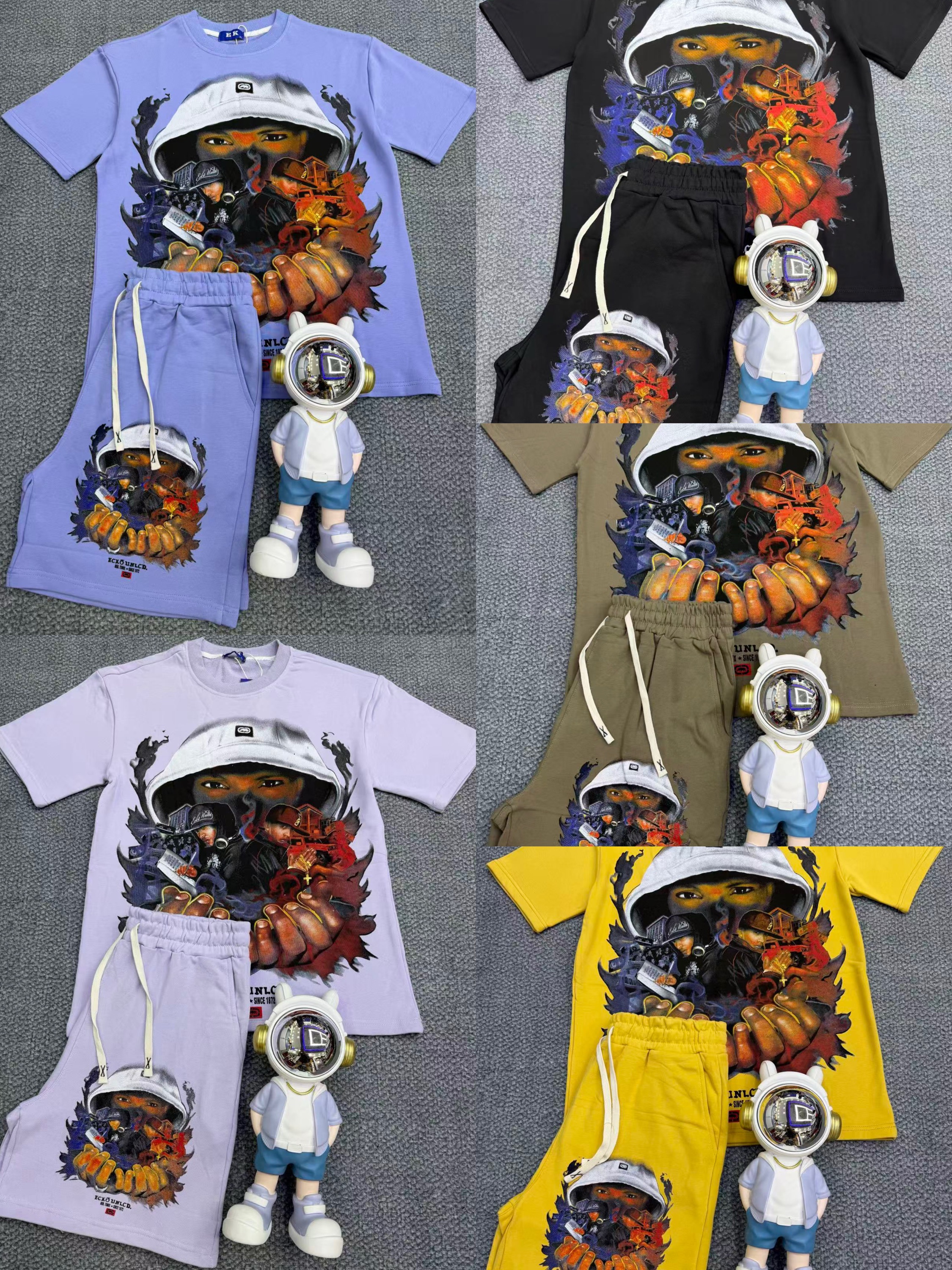 T-shirt&short 2pcs 2