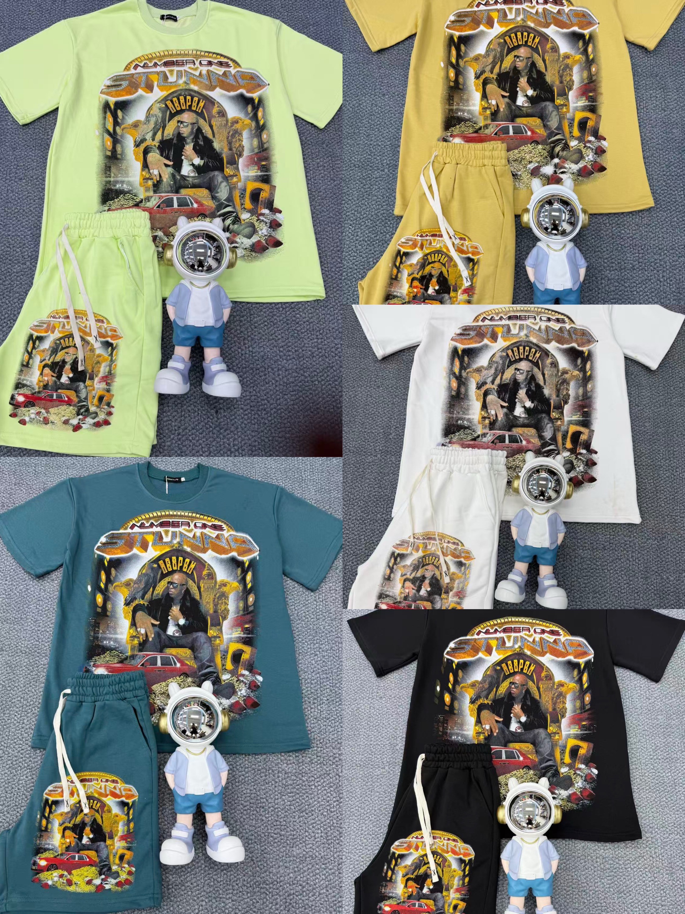 T-shirt&short 2pcs 9