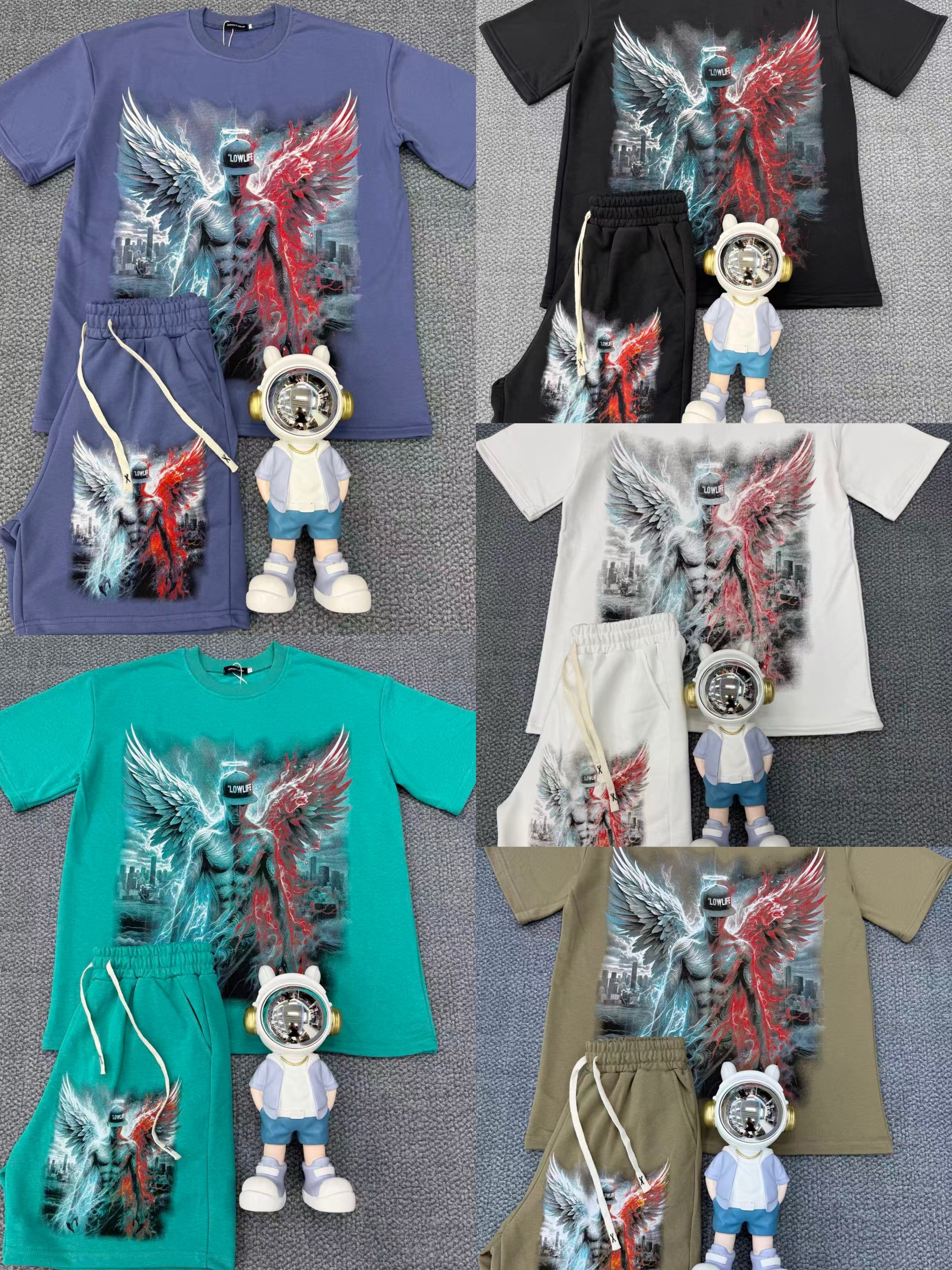 T-shirt&short 2pcs 12