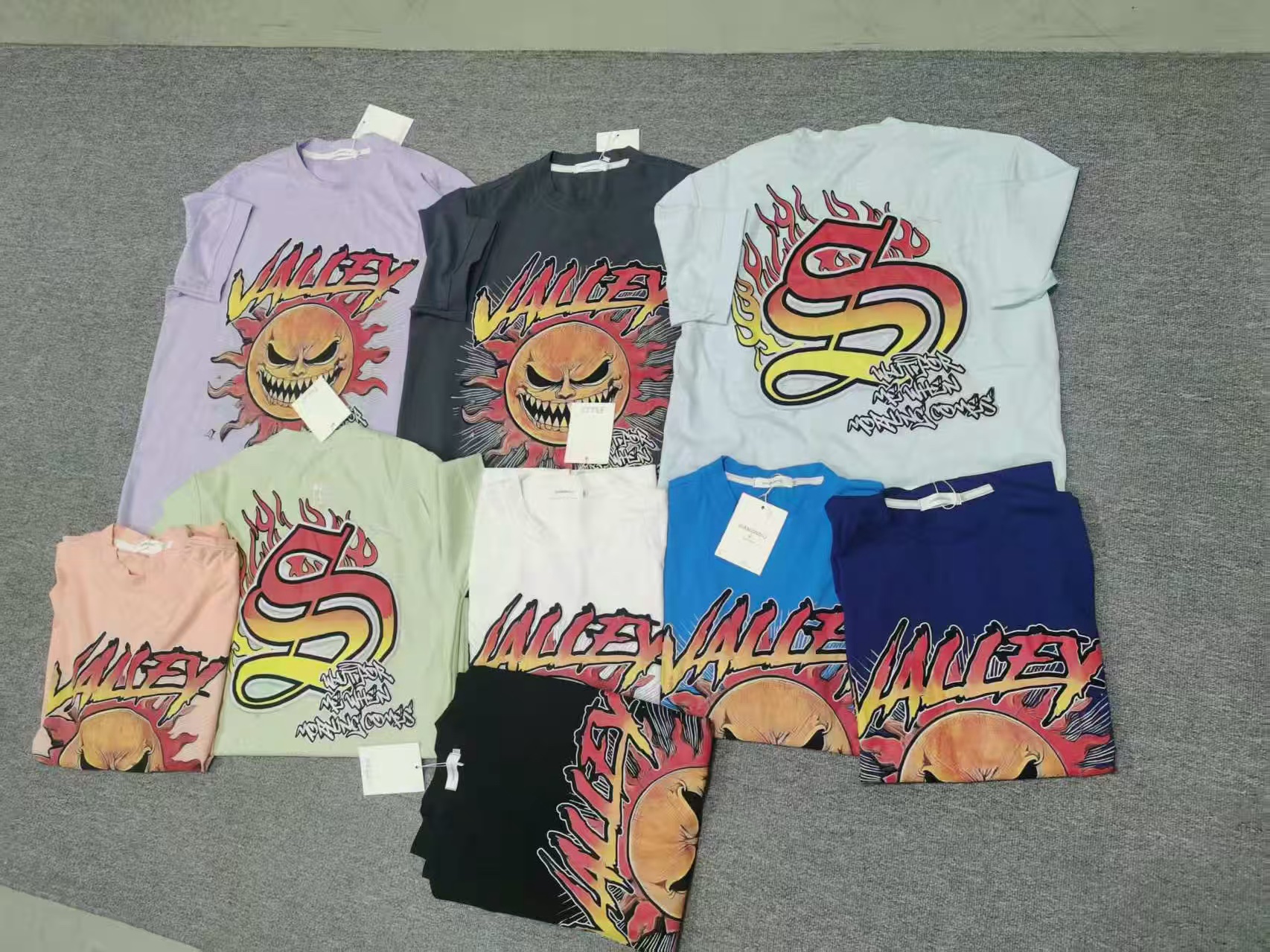 180g Elastic pattern T-shirt