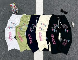 Wool pattern jogger
