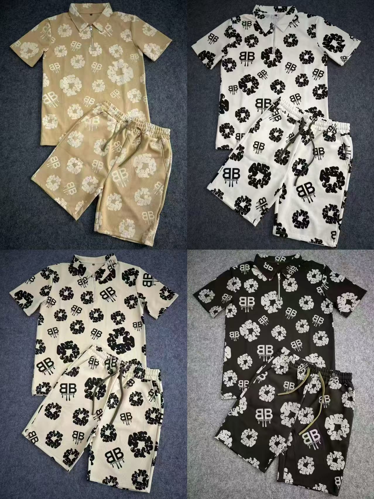 Polo&shorts up and down