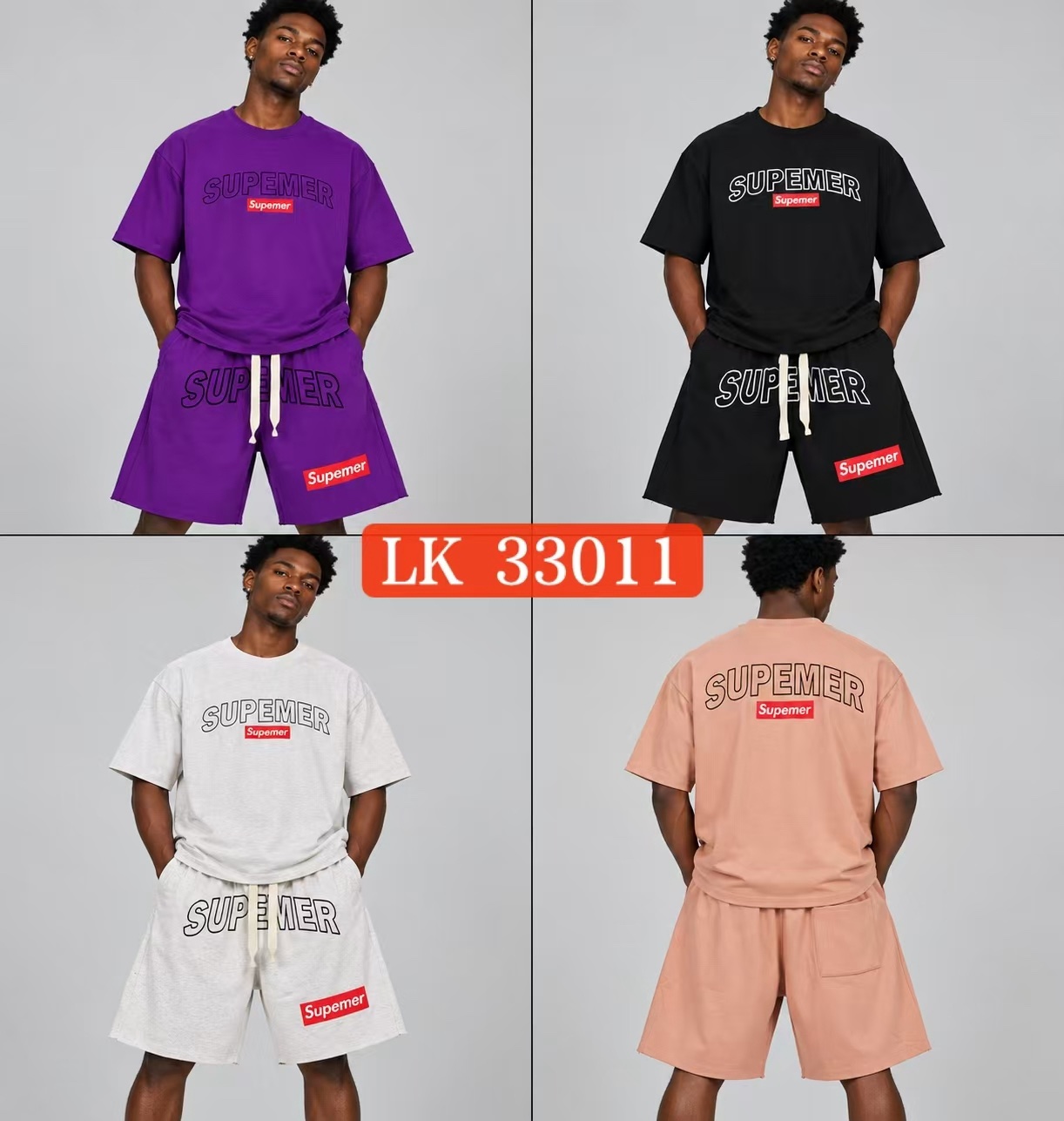 380g T-shirt 2pcs 8