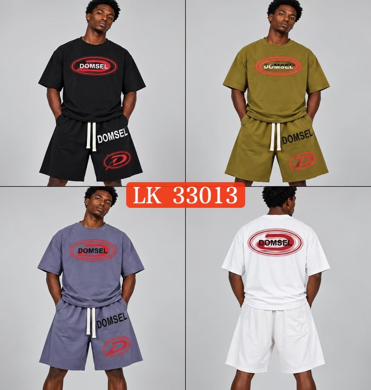 380g T-shirt 2pcs 7