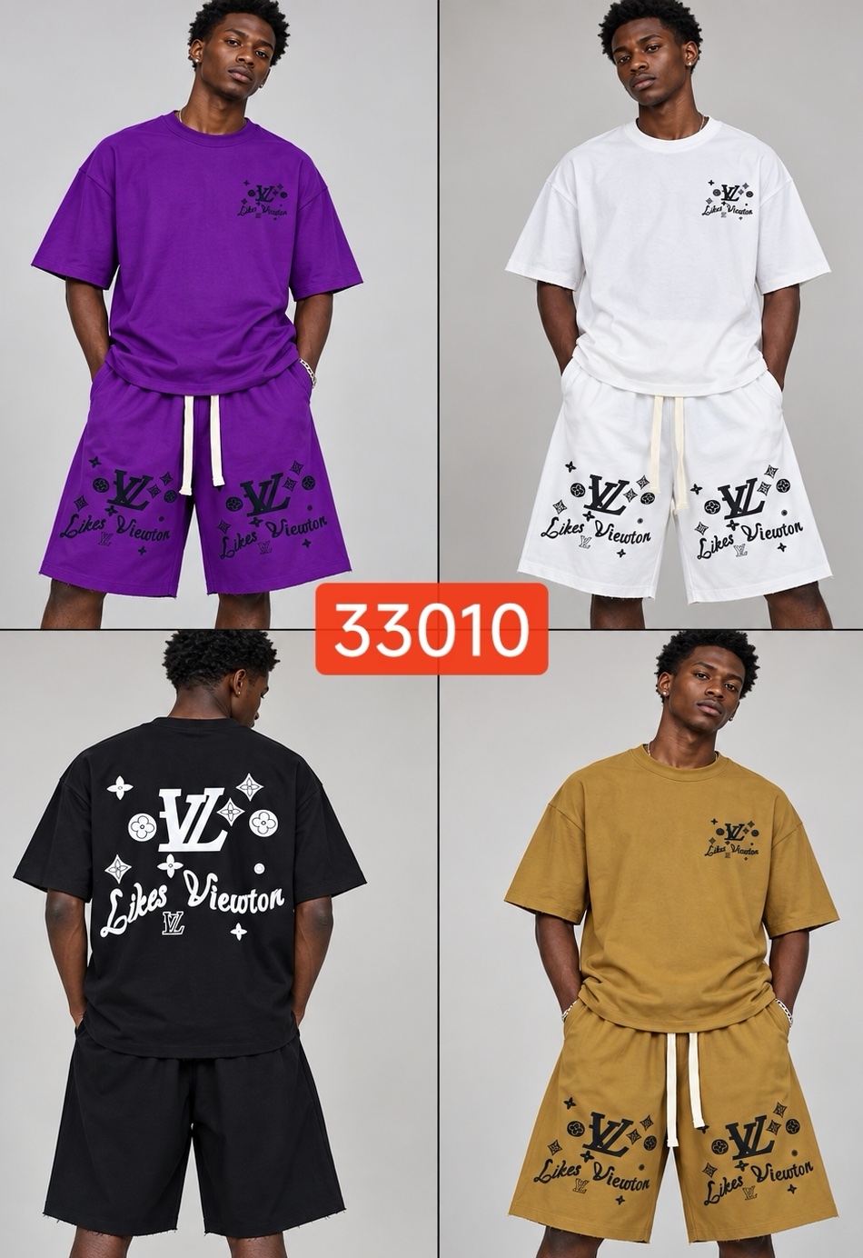 380g T-shirt 2pcs 11