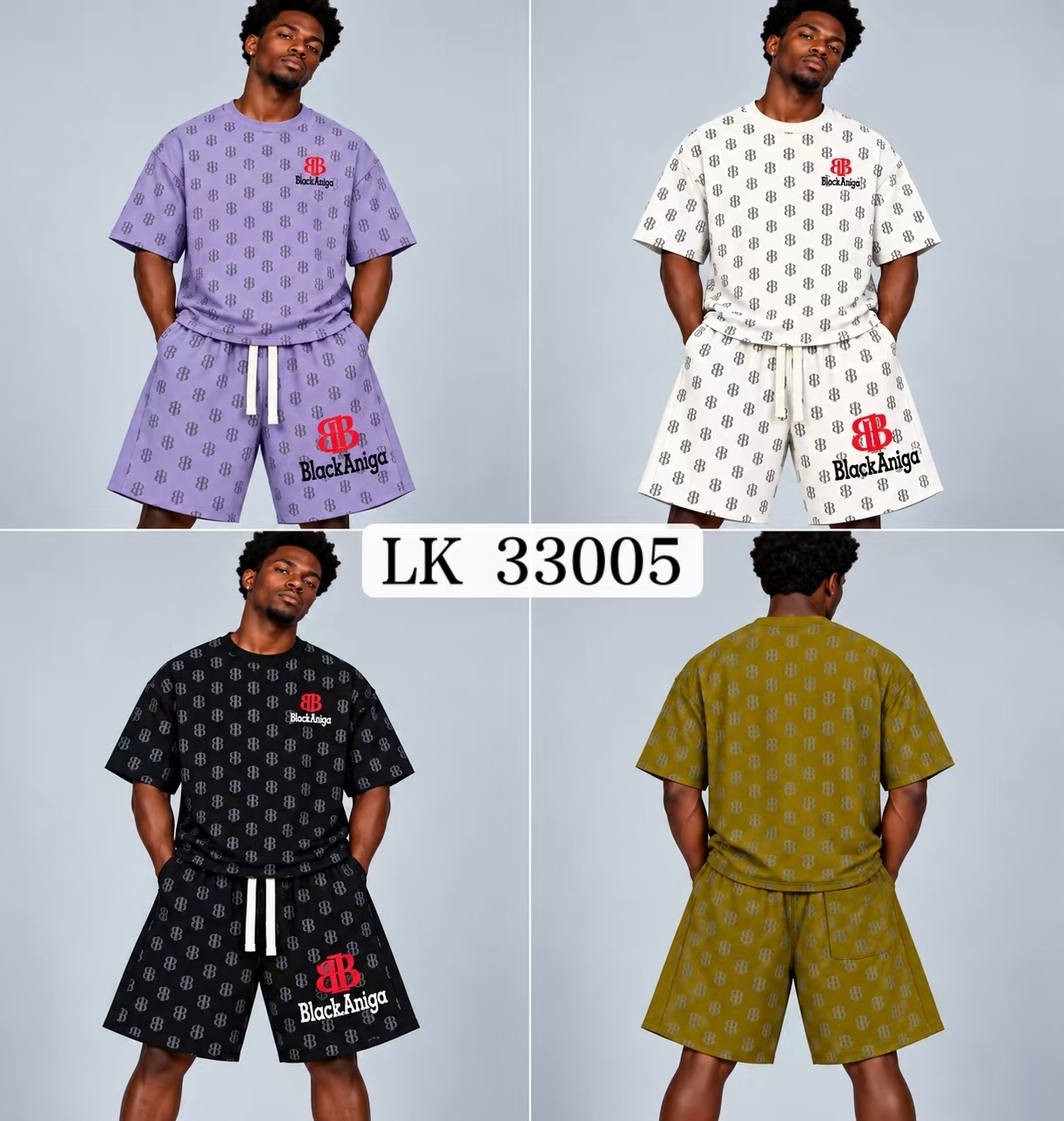 380g T-shirt 2pcs 5