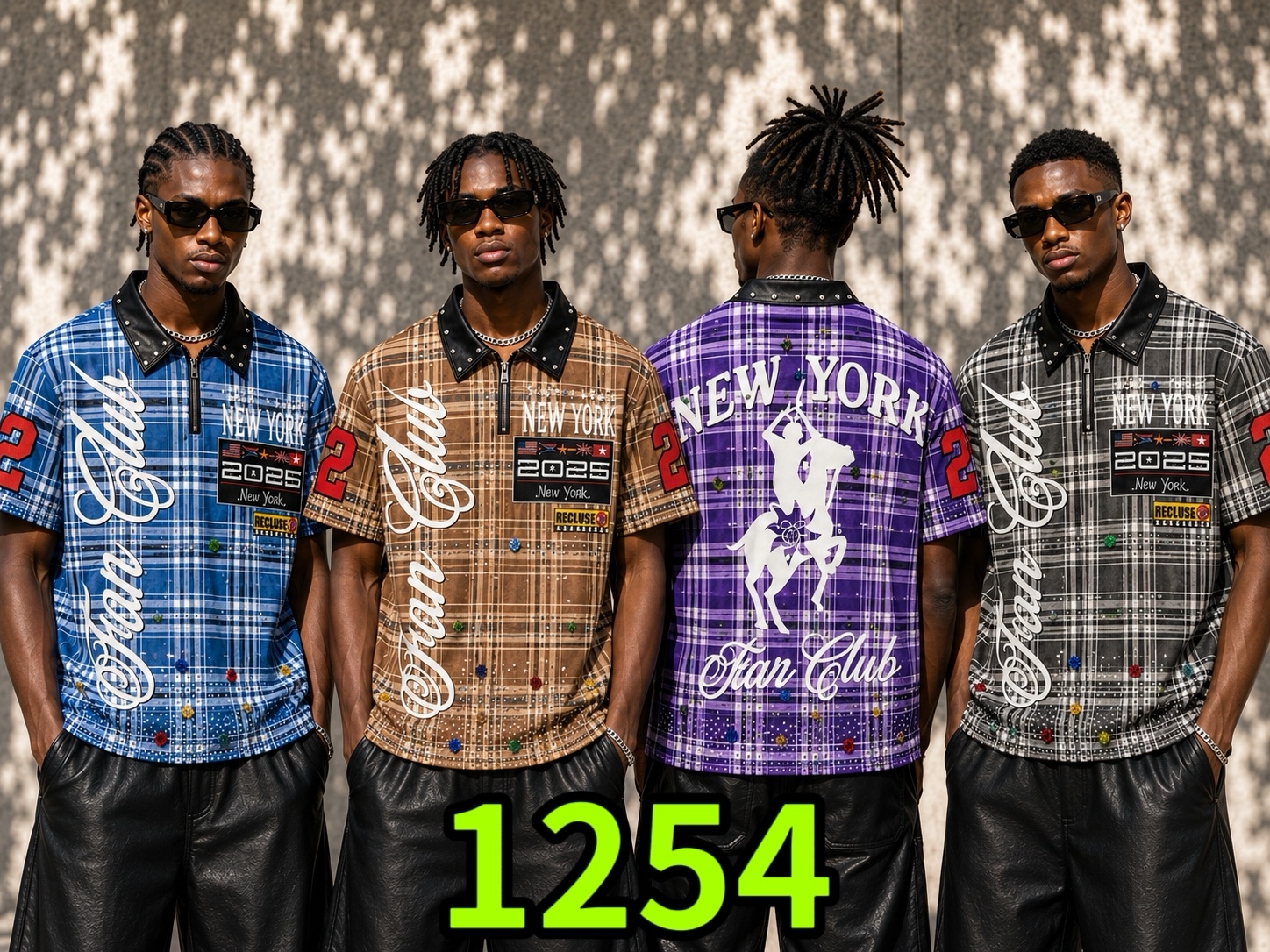 300g Plaid T-shirt 6