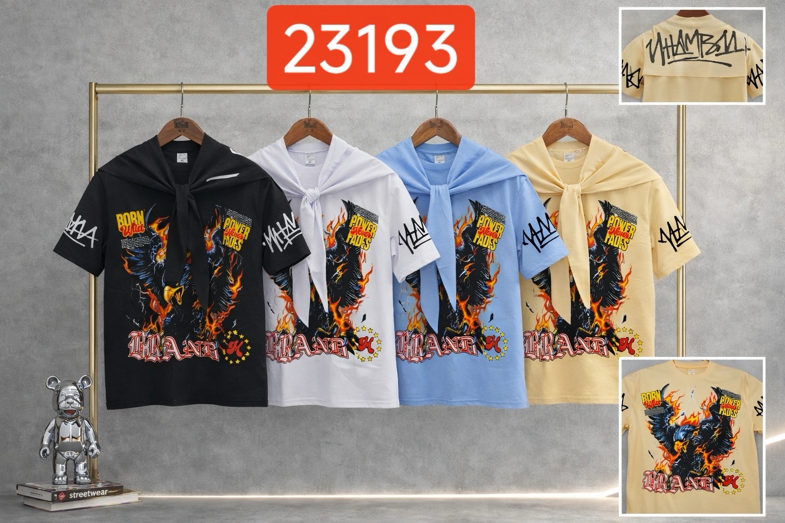 240g scarf T-shirt 10