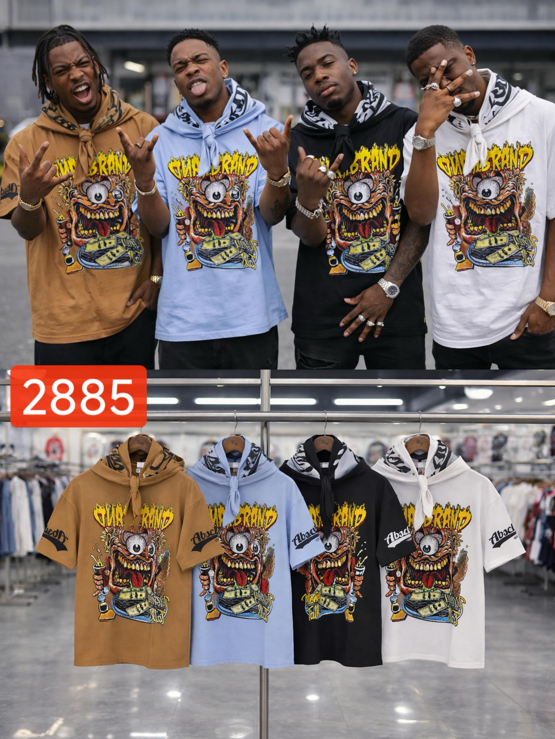 240g scarf T-shirt 19