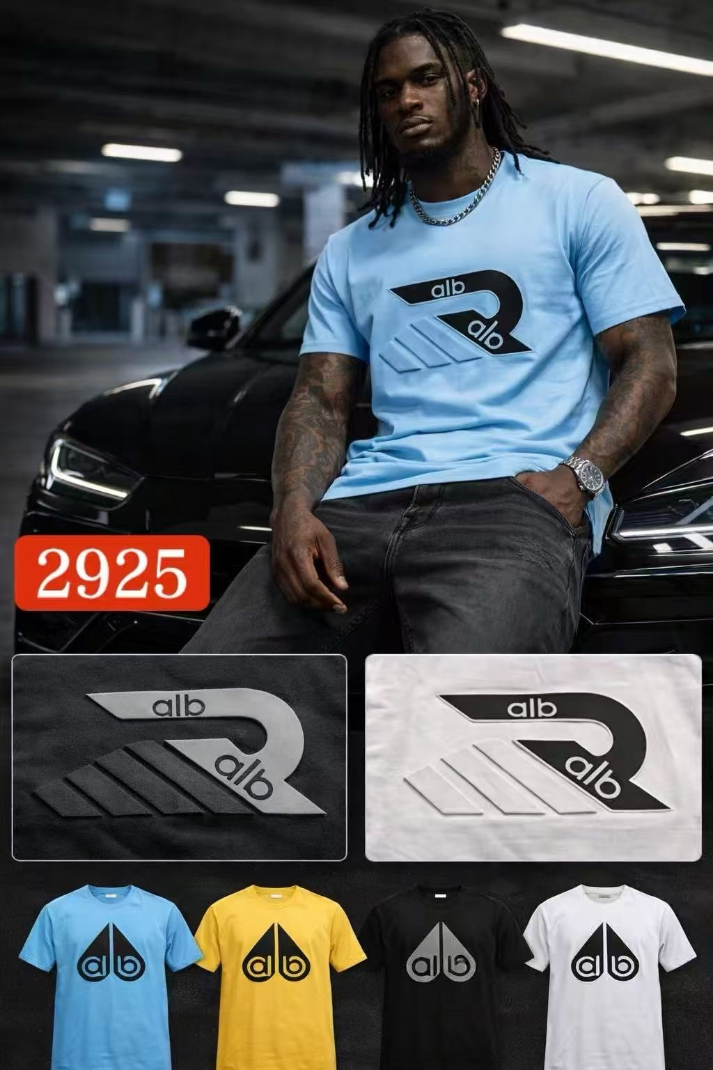 240g logo T-shirt 3