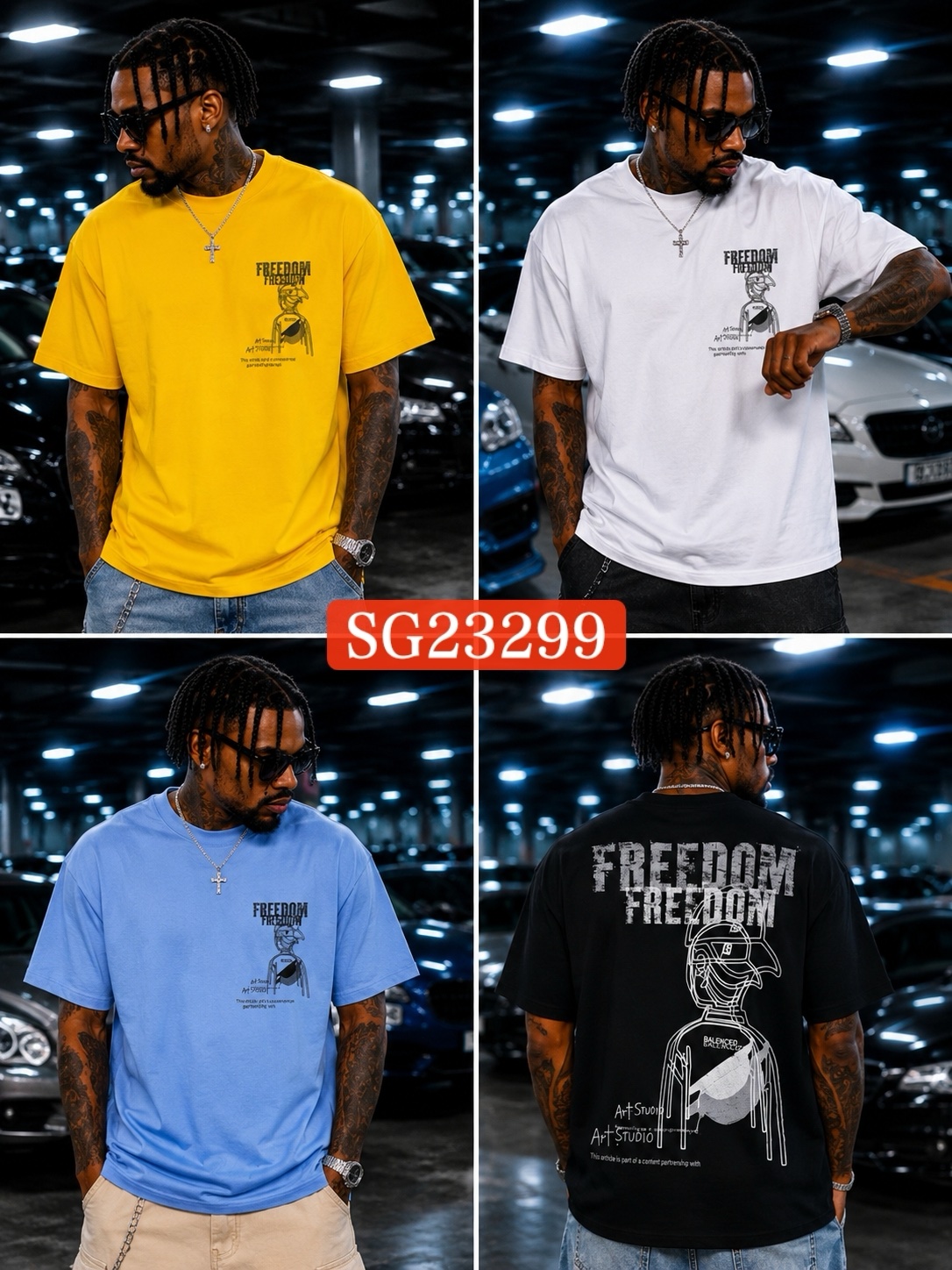 240g graphic T-shirt 121