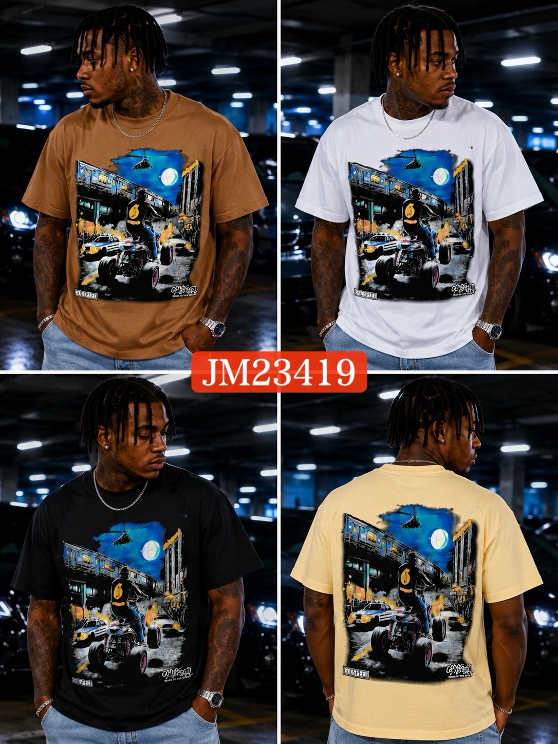 240g graphic T-shirt 97