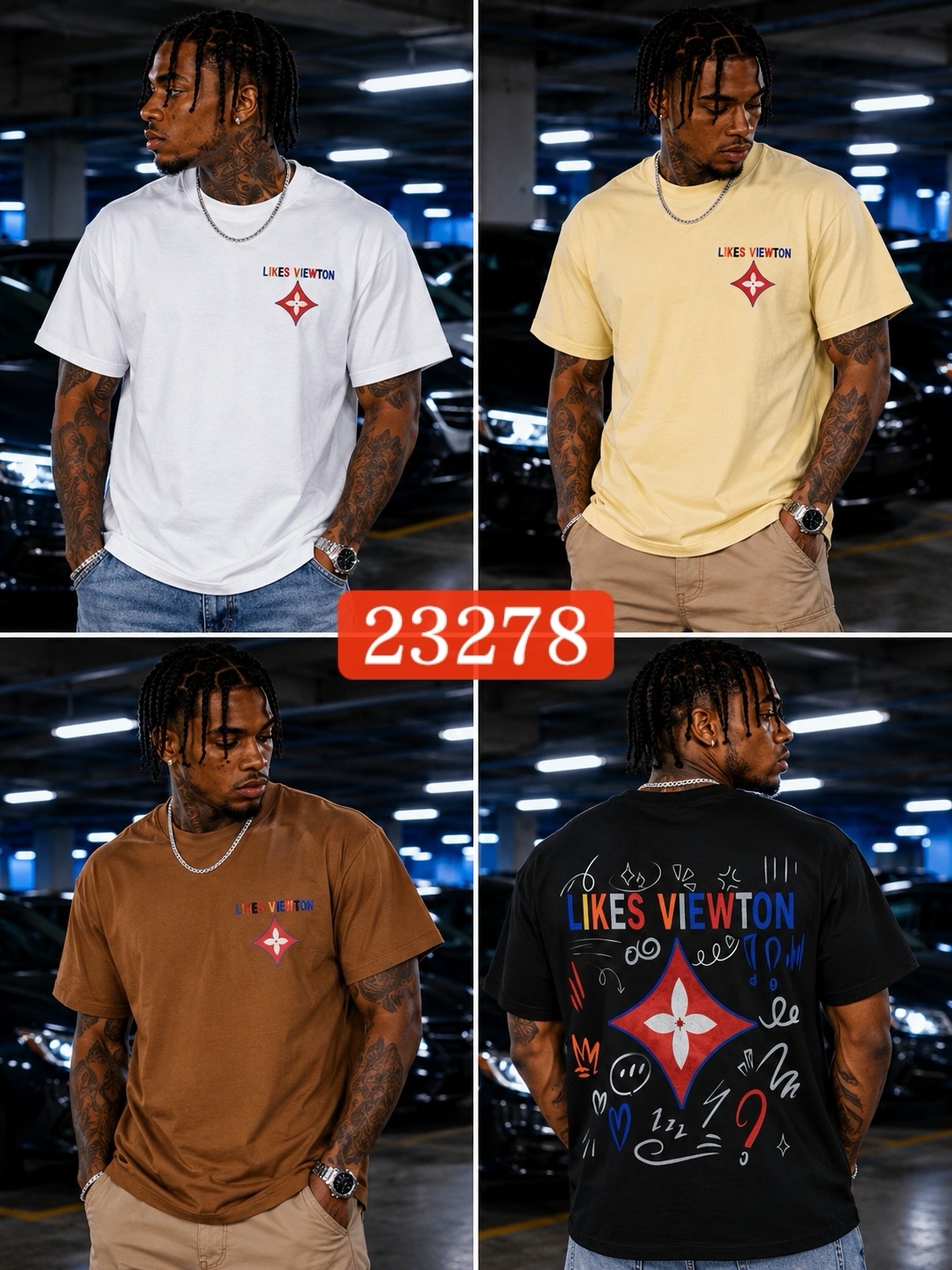 240g graphic T-shirt 104