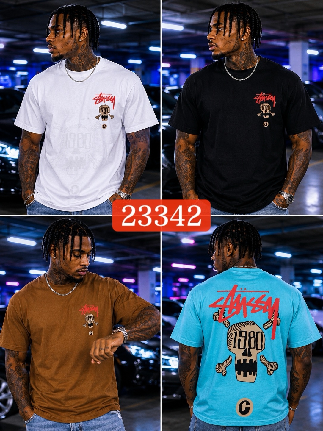 240g graphic T-shirt 107