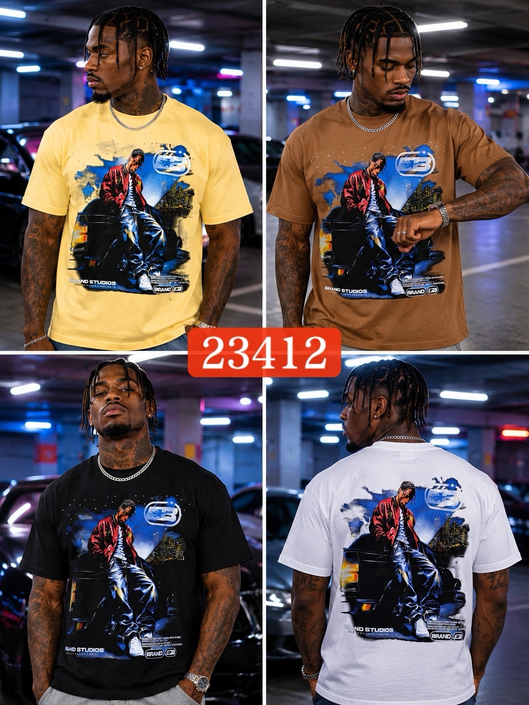 240g graphic T-shirt 109