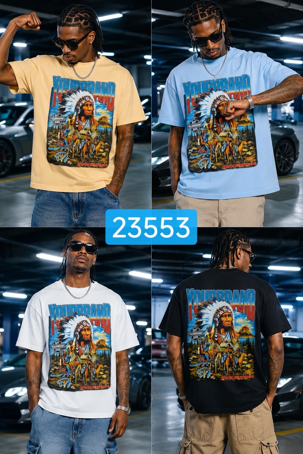 240g graphic T-shirt 93