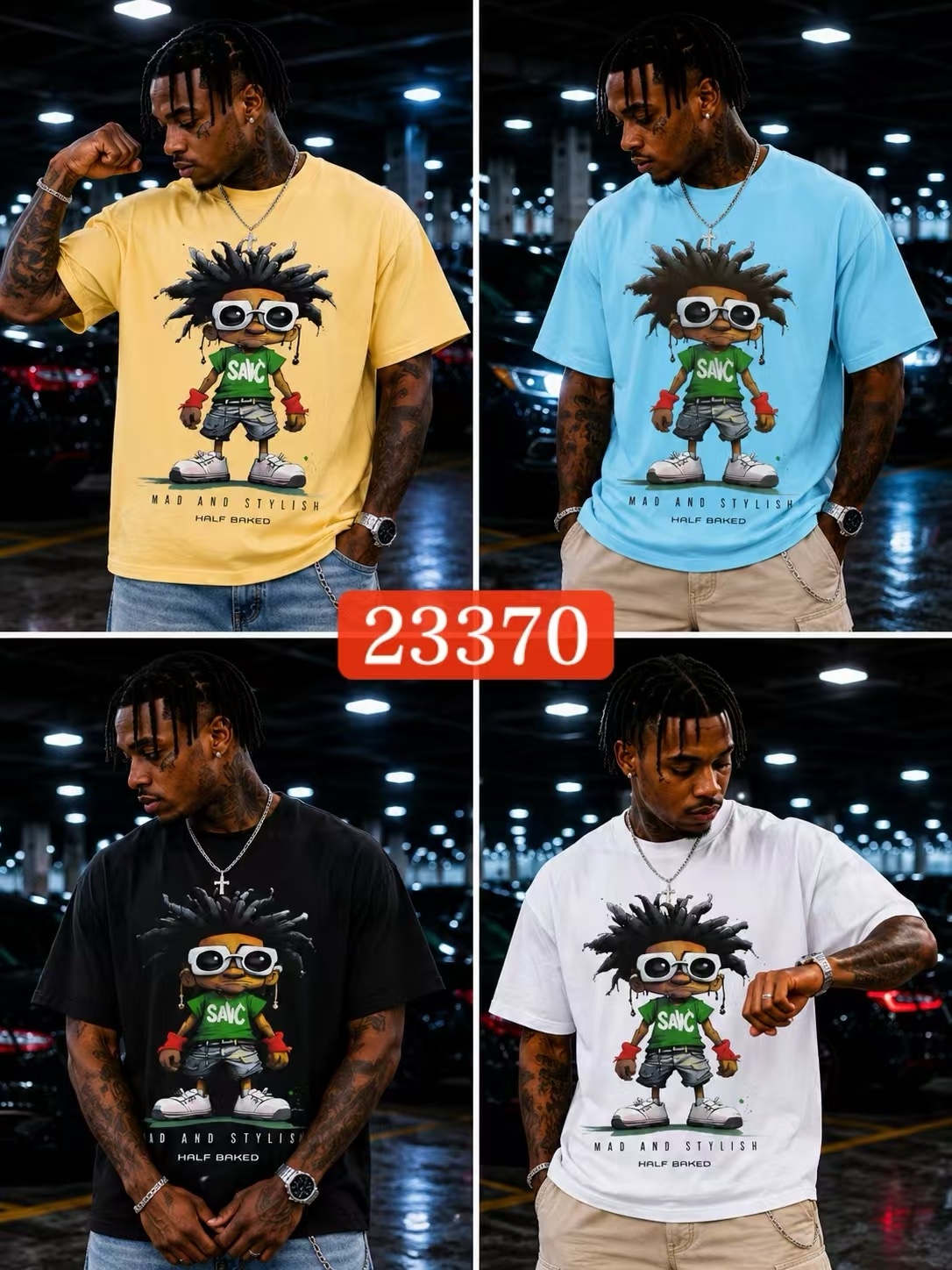240g graphic T-shirt 81