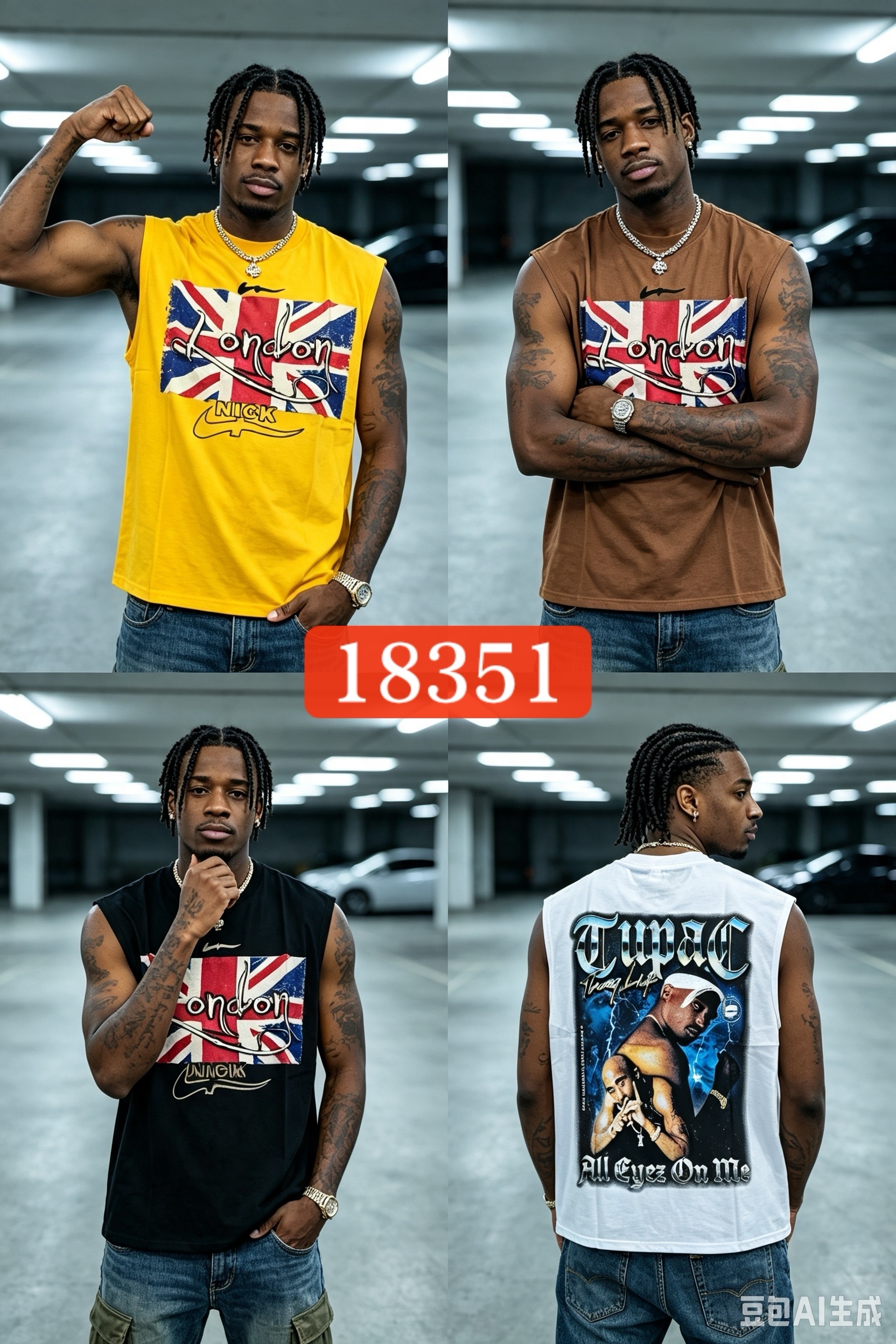 240g graphic armless 94