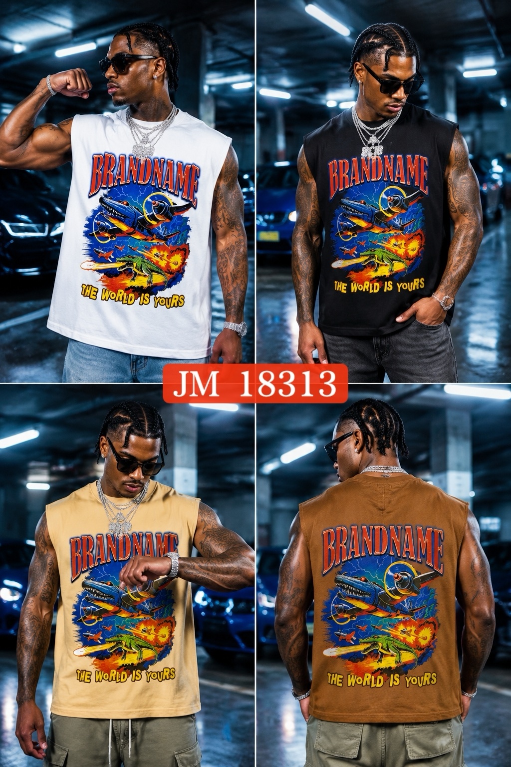 240g graphic armless 84