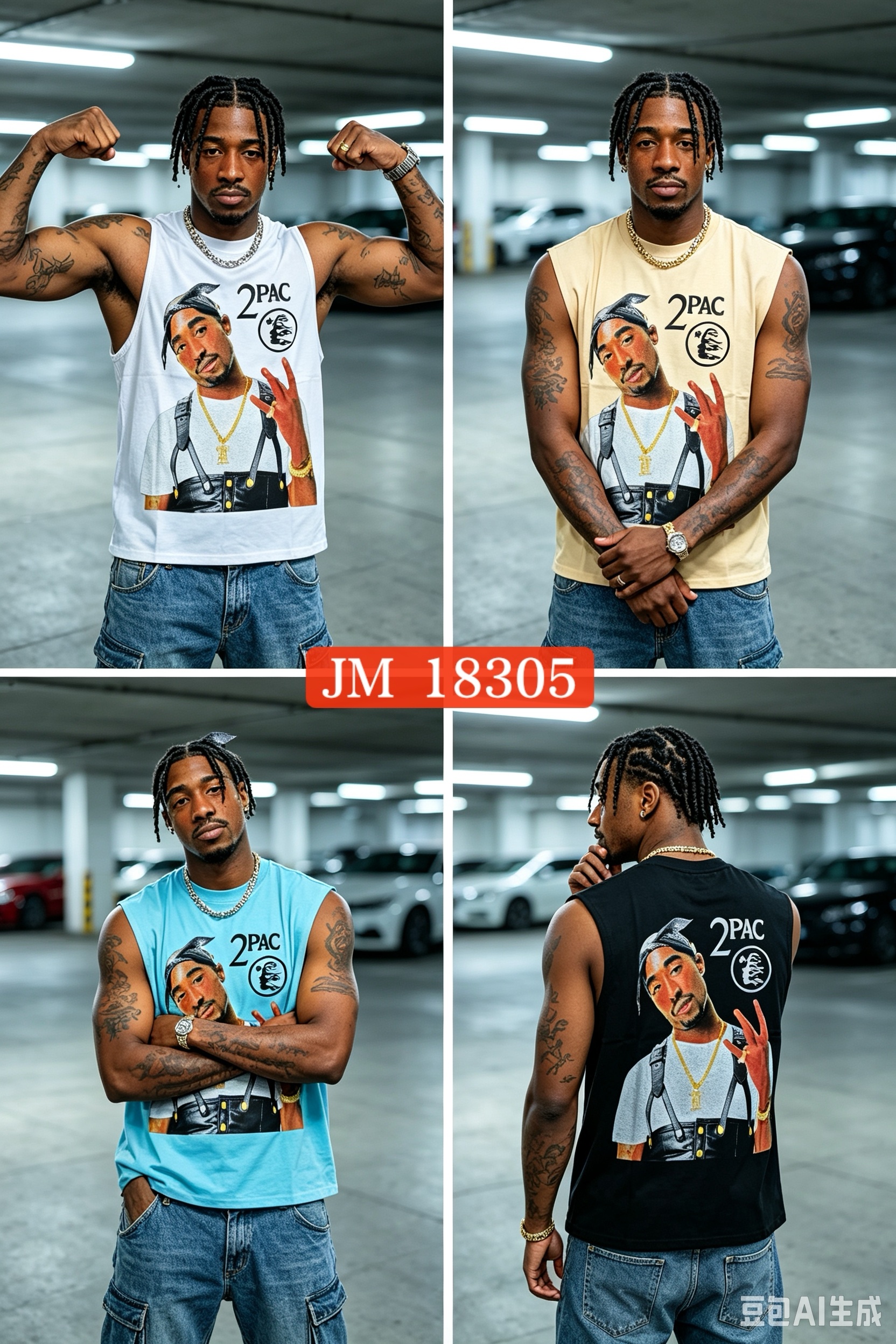 240g graphic armless 83