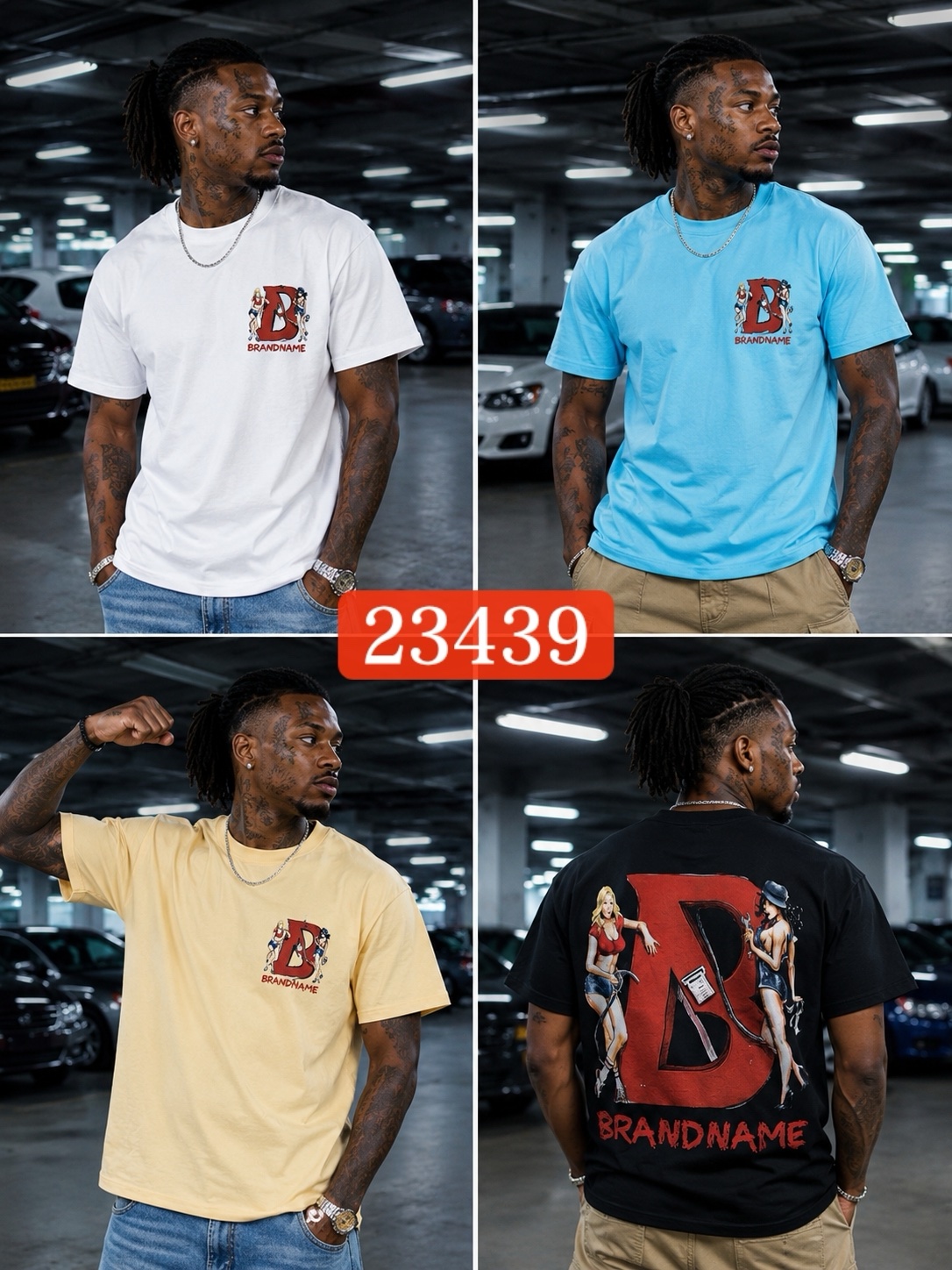 240g graphic T-shirt 72