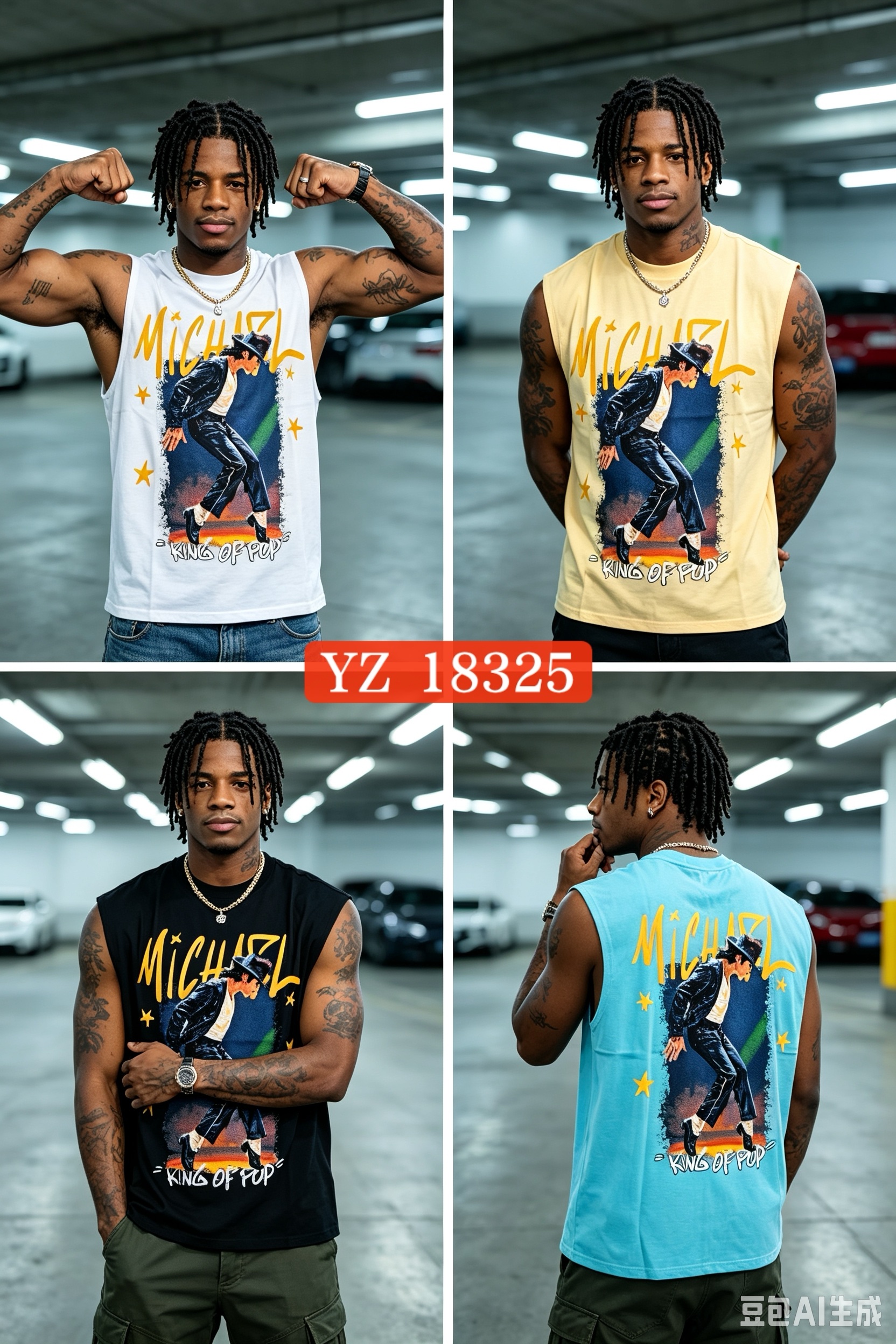 240g graphic armless 82