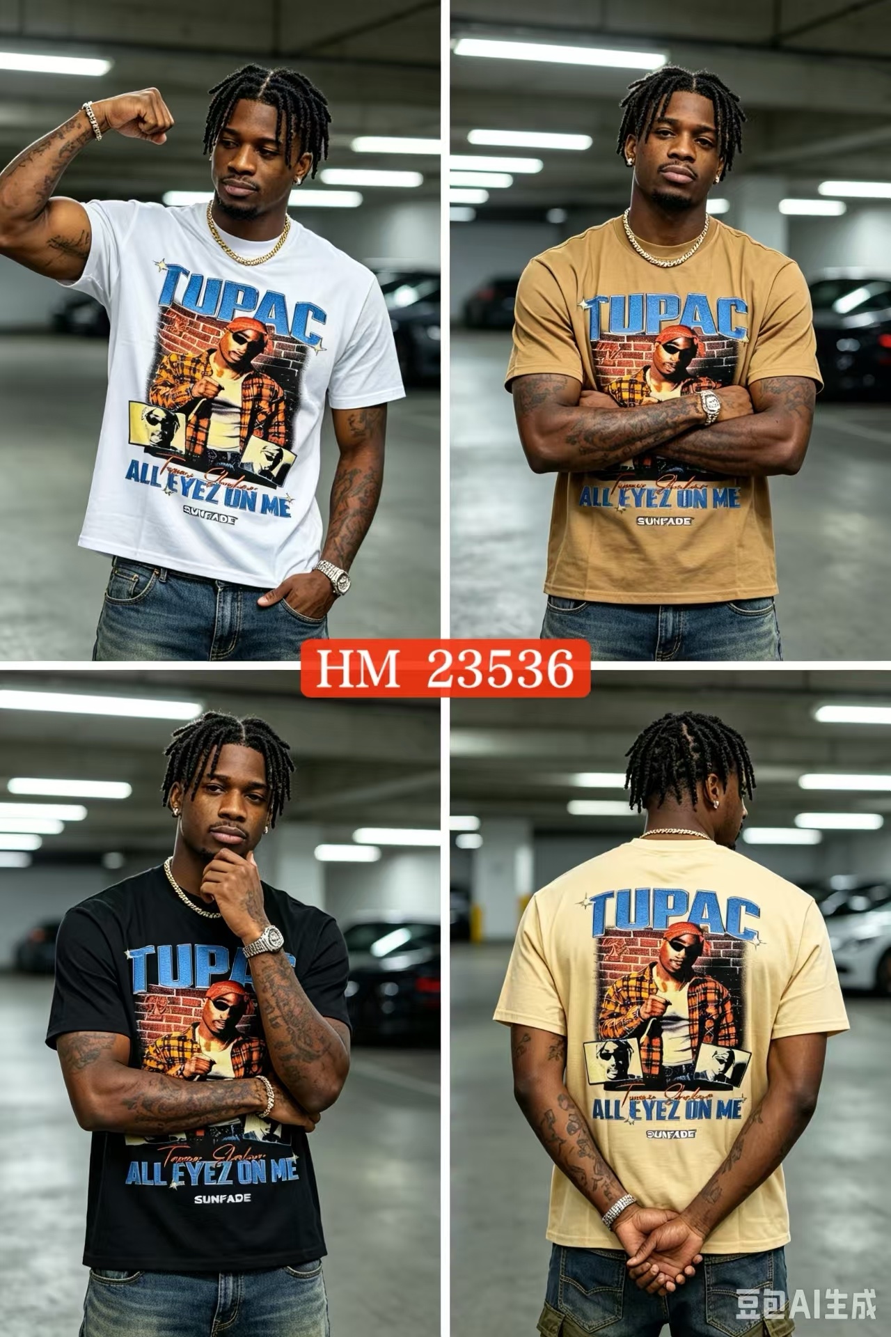 240g graphic T-shirt 50