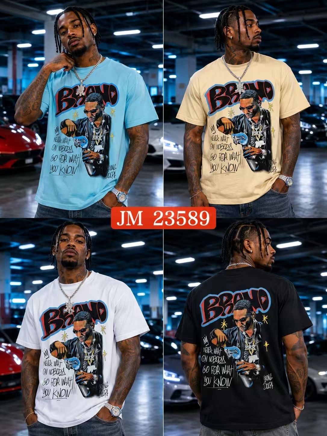 240g graphic T-shirt 55