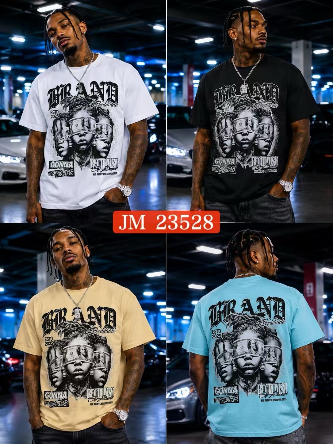 240g graphic T-shirt 61