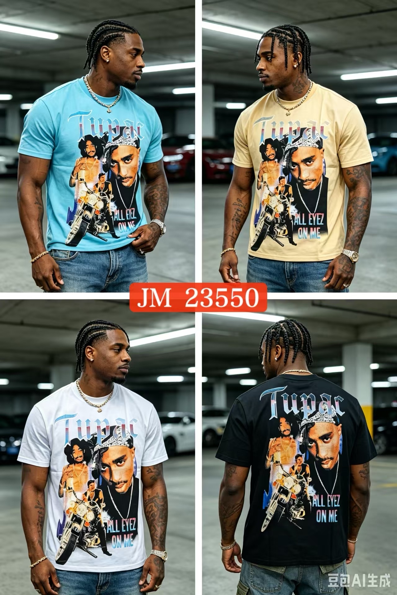 240g graphic T-shirt 64