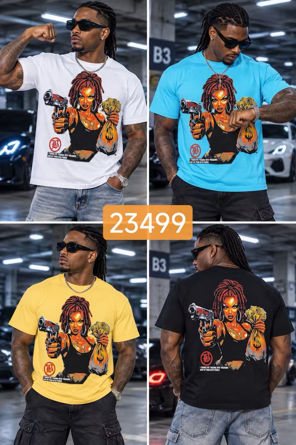 240g graphic T-shirt 27