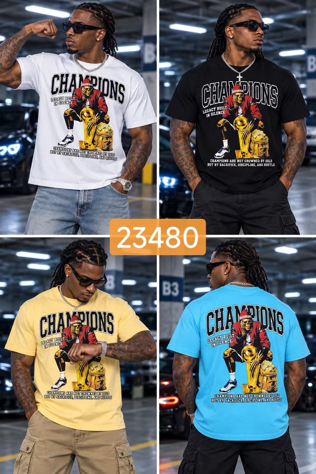 240g graphic T-shirt 24